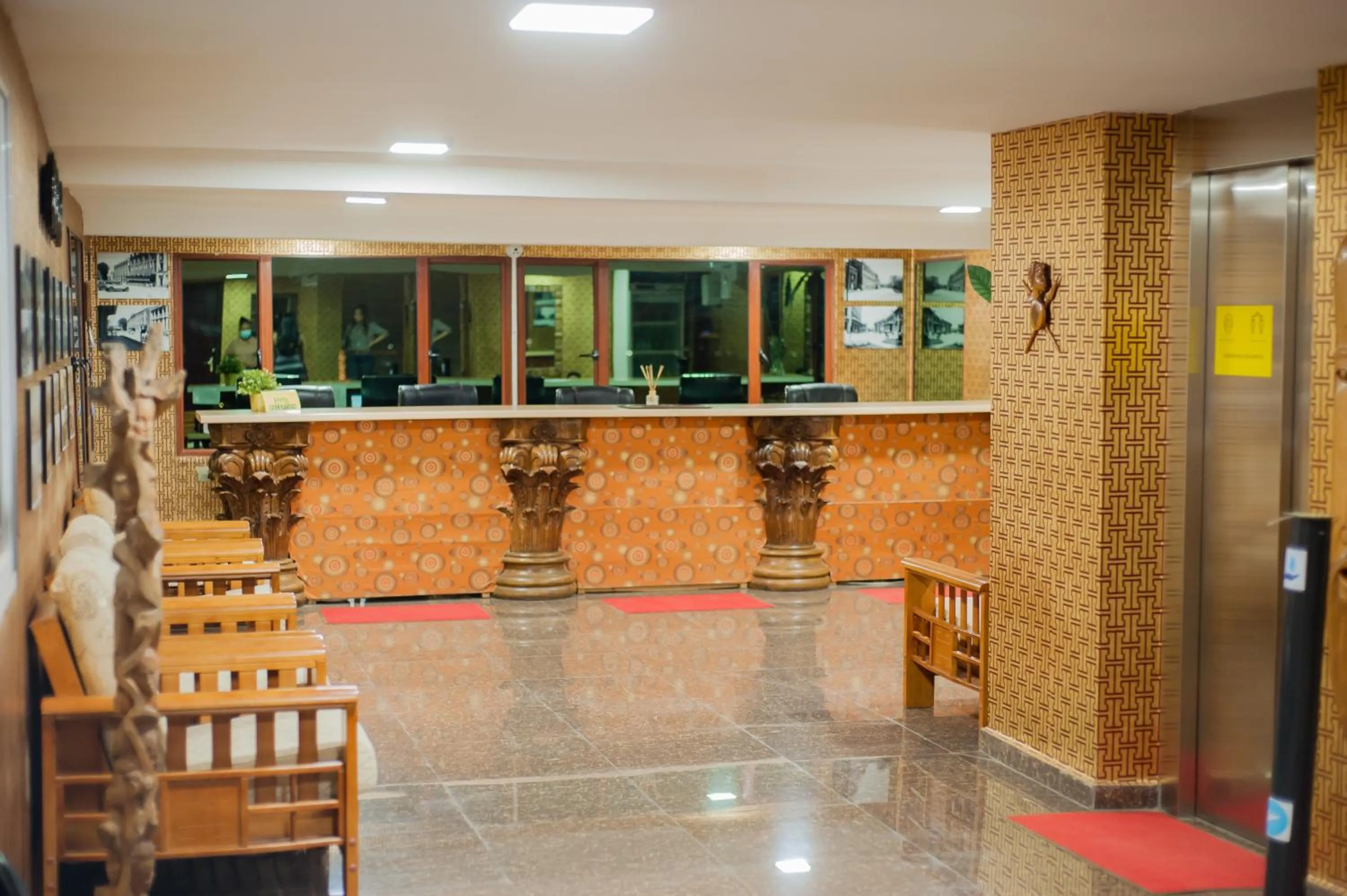 Lobby or reception in Hotel Le Pousse Pousse