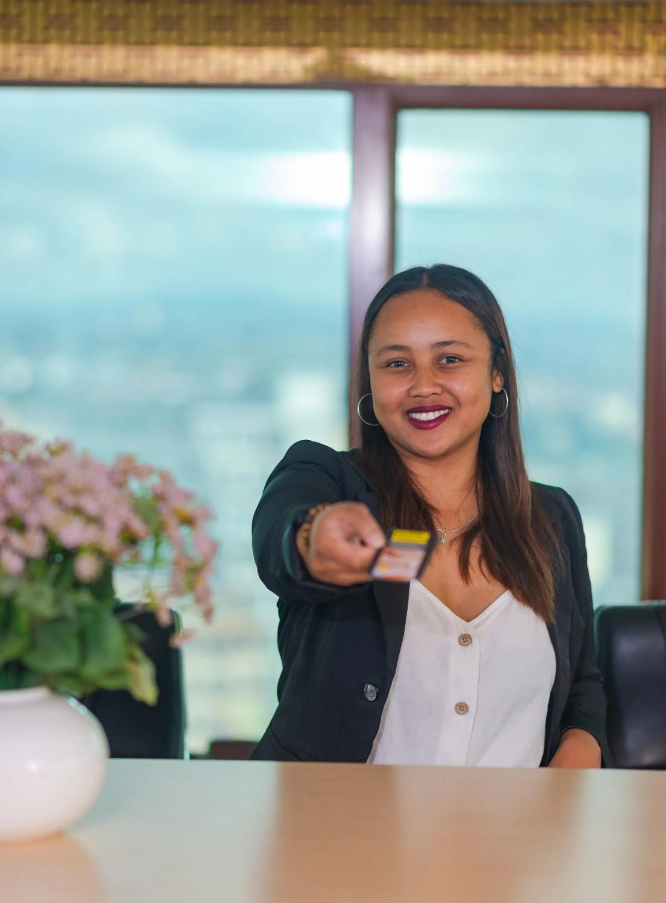 Lobby or reception in Hotel Le Pousse Pousse