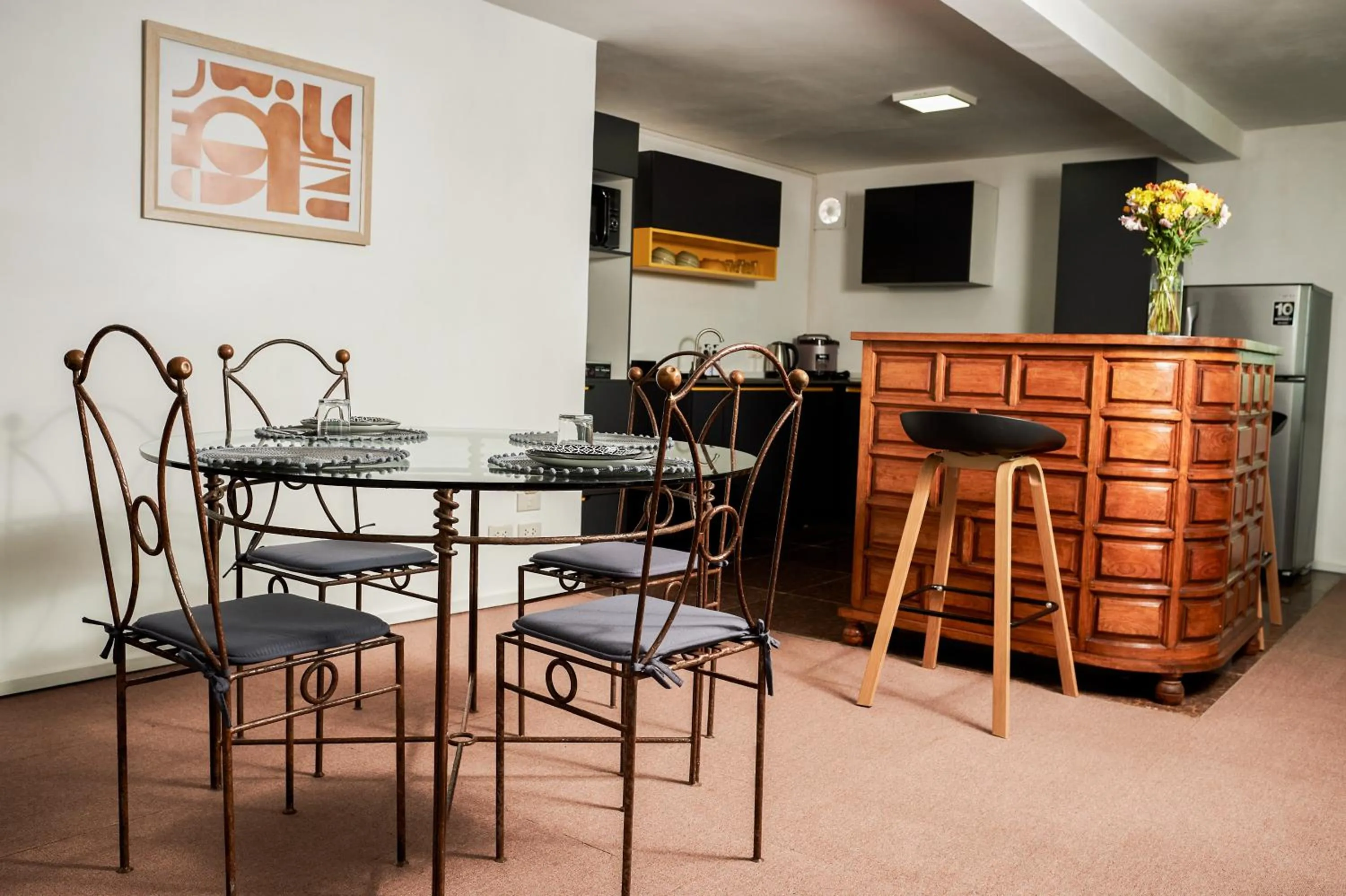 kitchen in Hotel Le Pousse Pousse