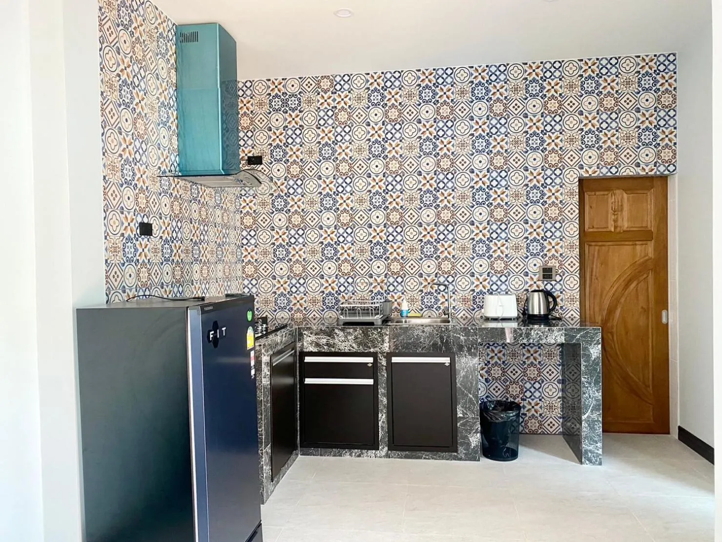 Kitchen or kitchenette in Blue Aura Pool Villa