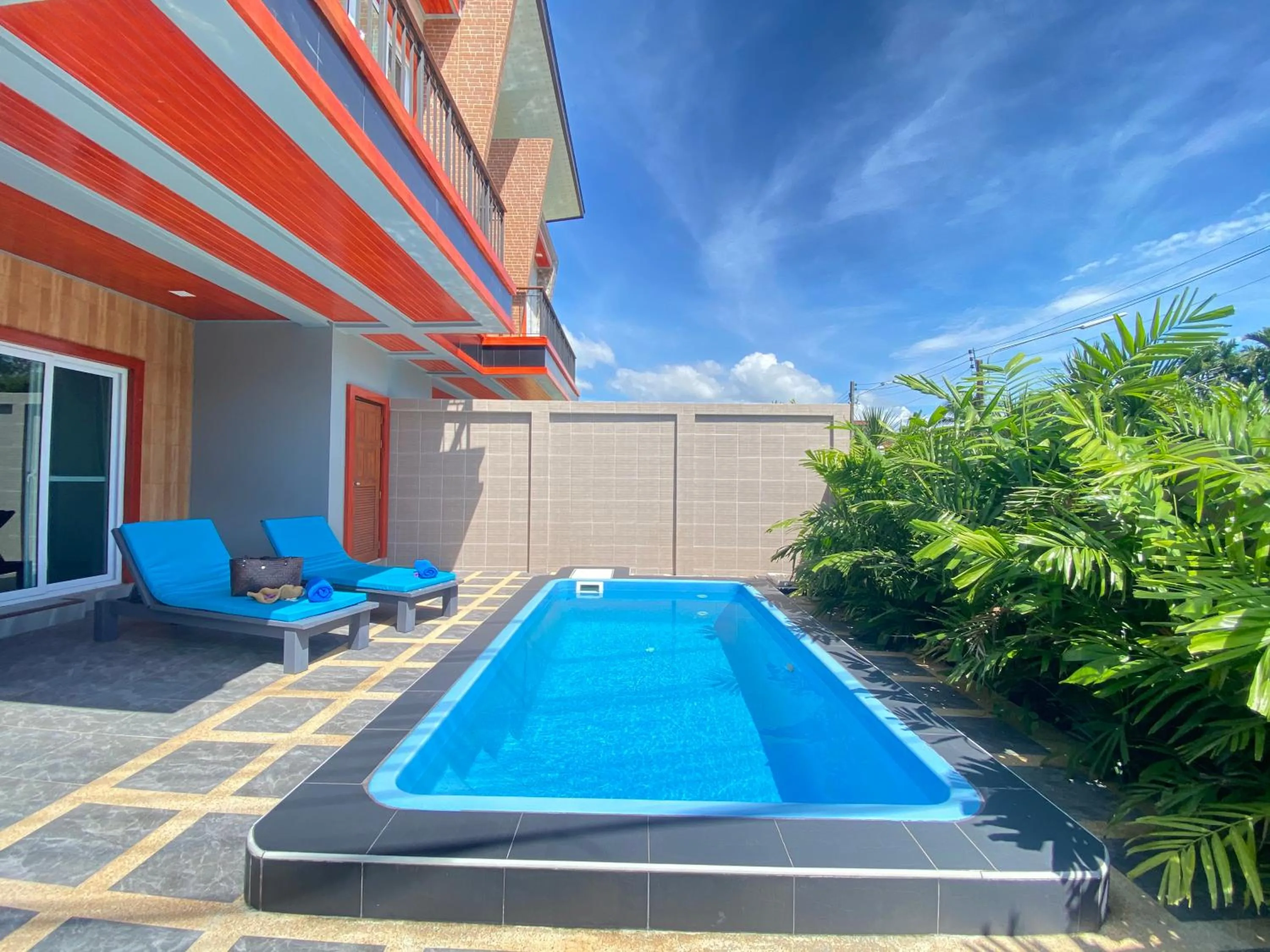 Swimming pool in Blue Aura Pool Villa