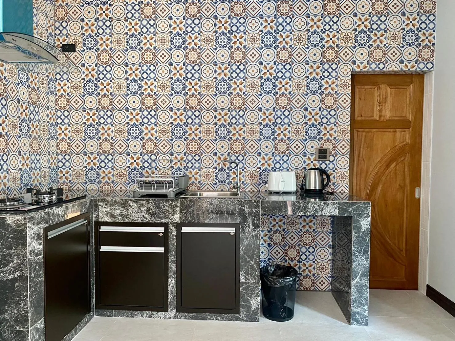 Kitchen or kitchenette in Blue Aura Pool Villa