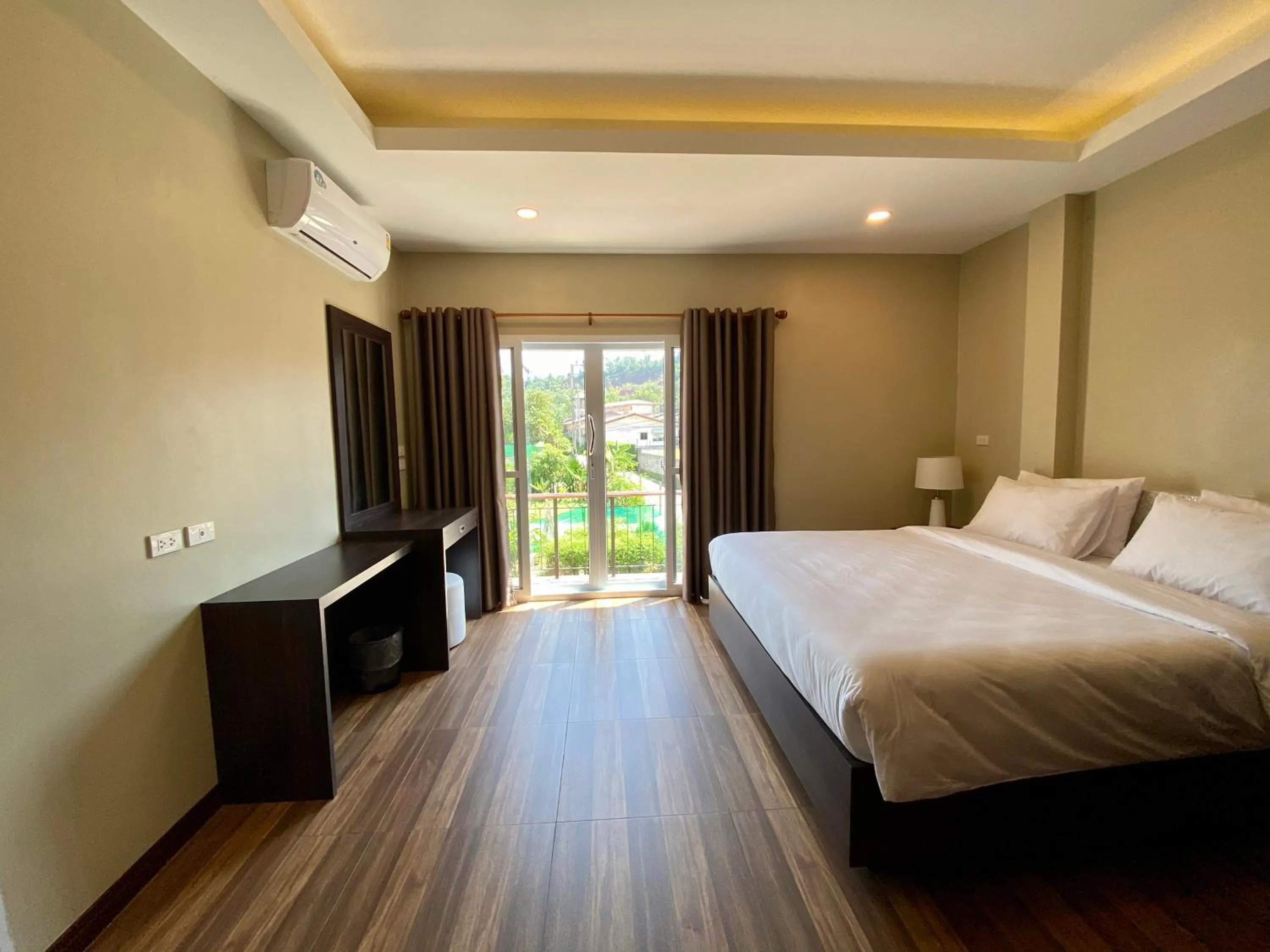 Bedroom, Bed in Blue Aura Pool Villa