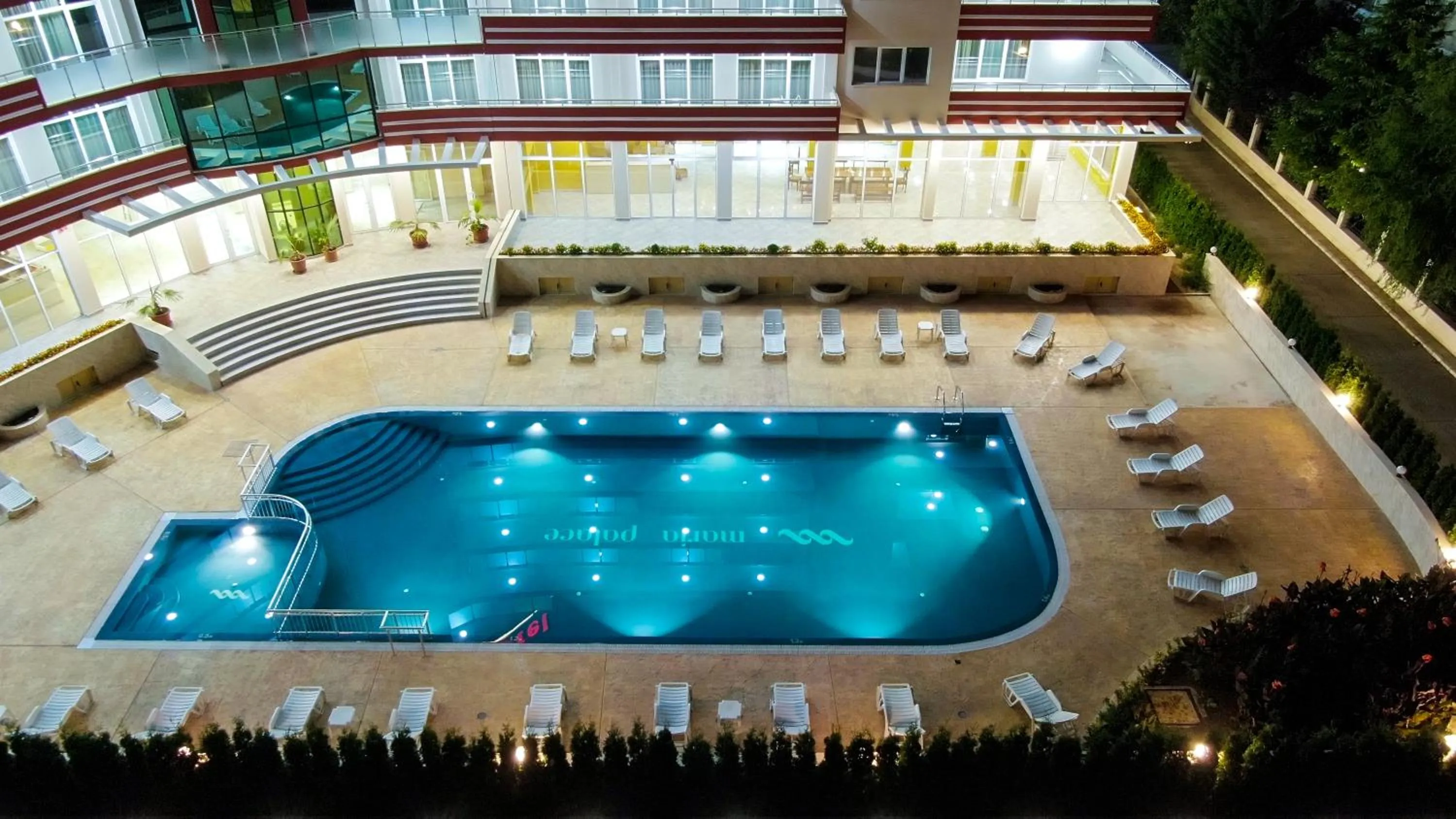 Swimming pool in Maria Palace Hotel - All Inclusive