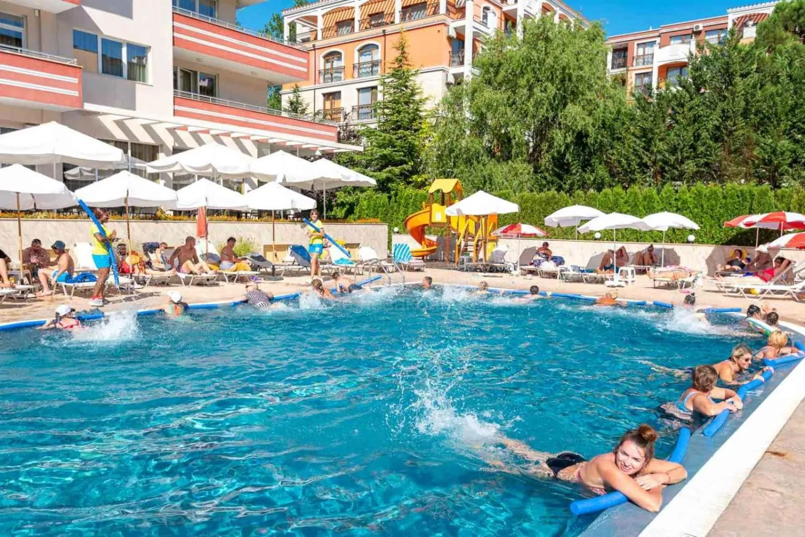 Swimming pool in Maria Palace Hotel - All Inclusive