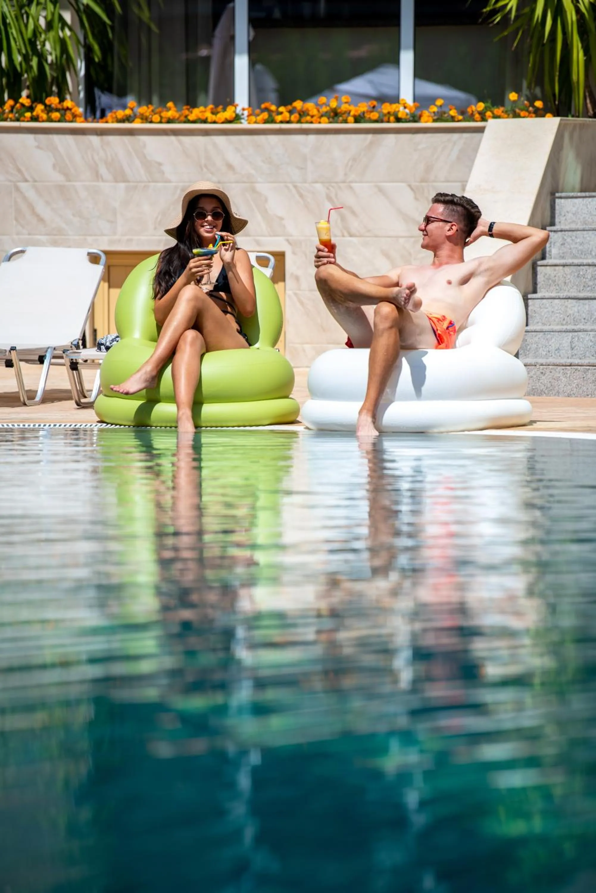 Swimming pool in Maria Palace Hotel - All Inclusive