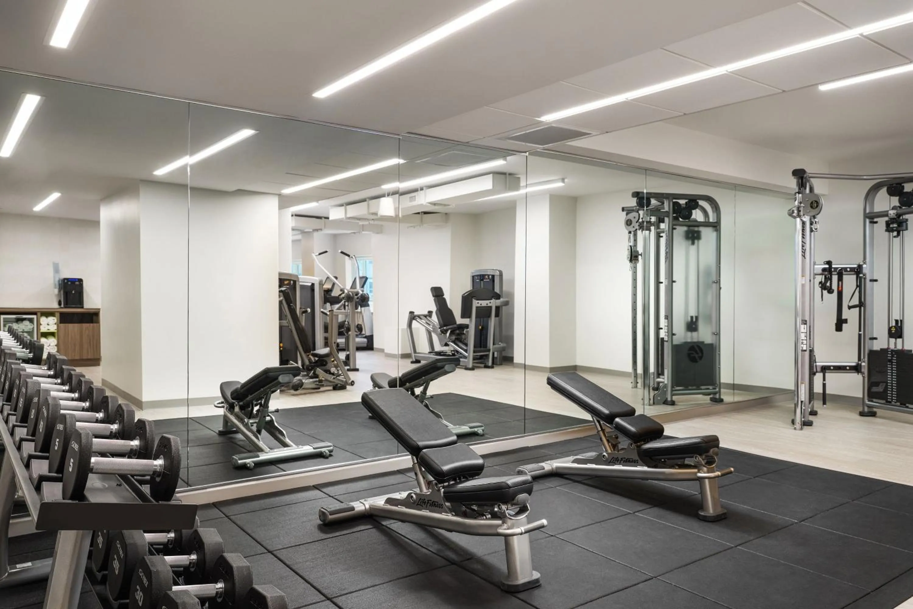 Fitness centre/facilities in The Westin Philadelphia