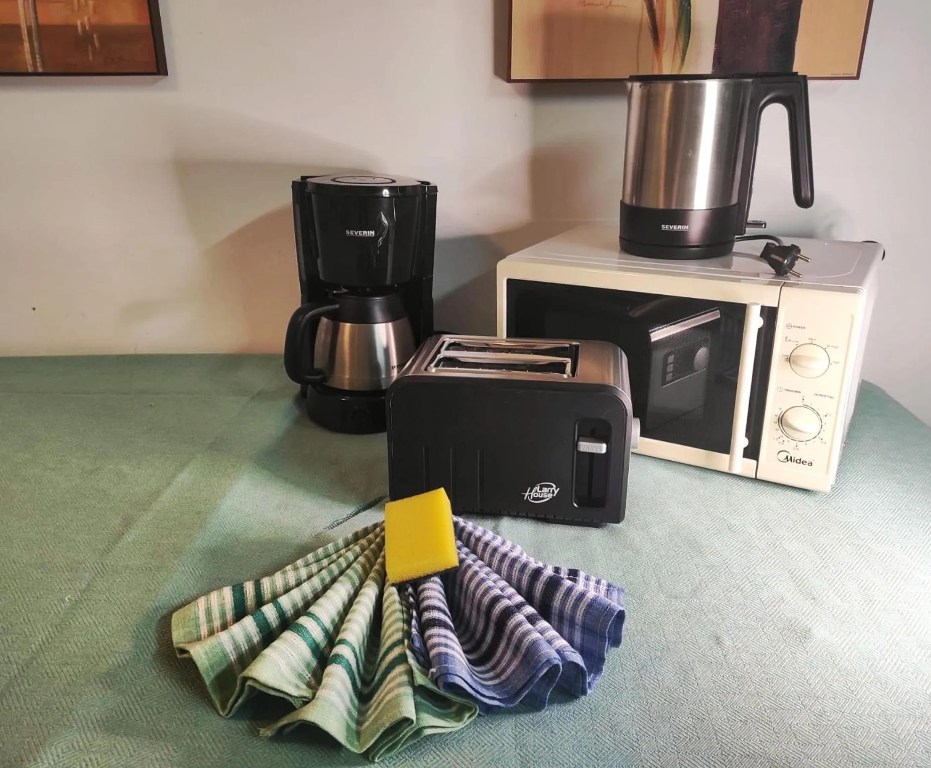 Kitchen or kitchenette in Residencial El Llano