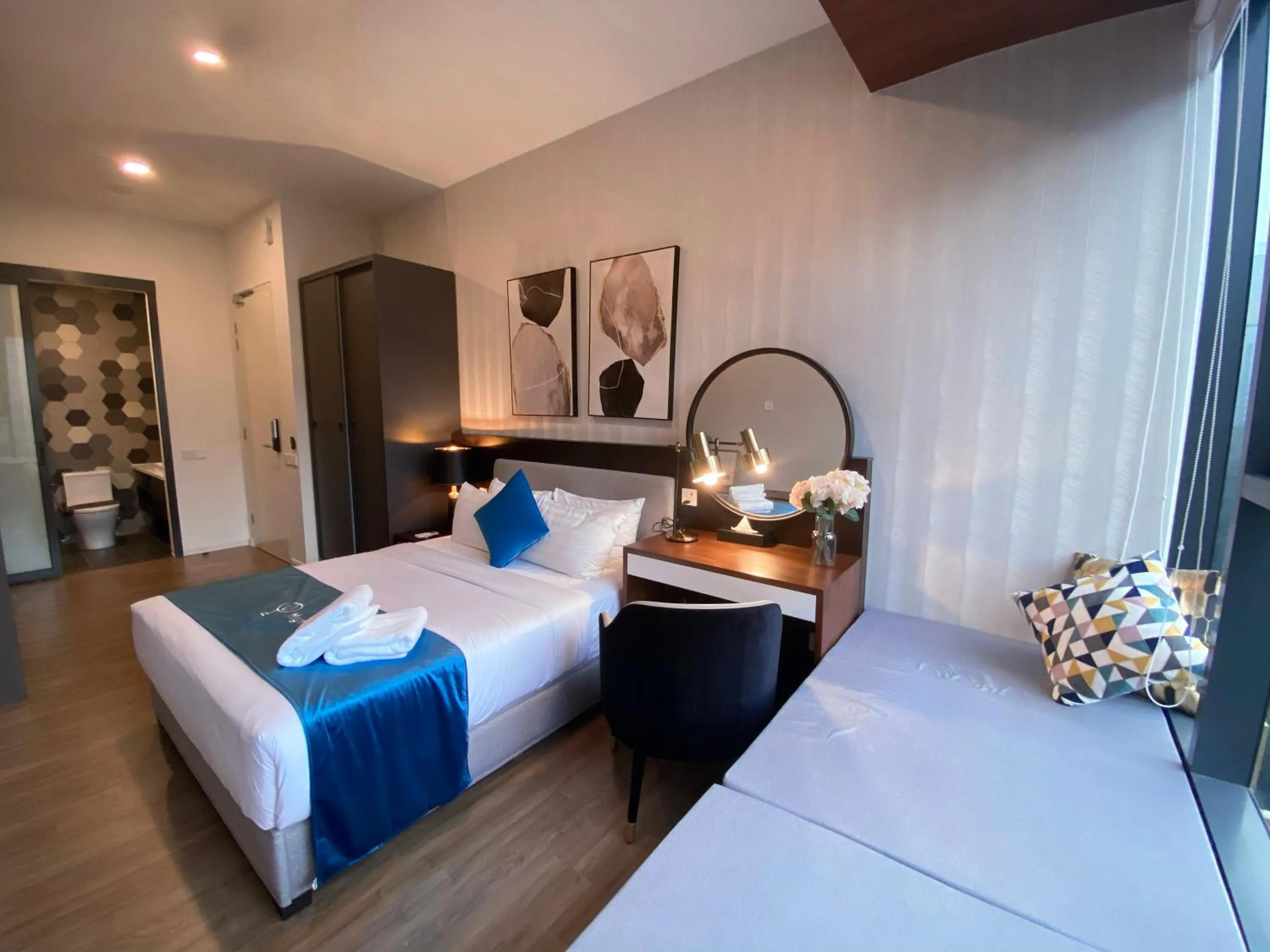 Bed in Ceylonz Suites by MyKey