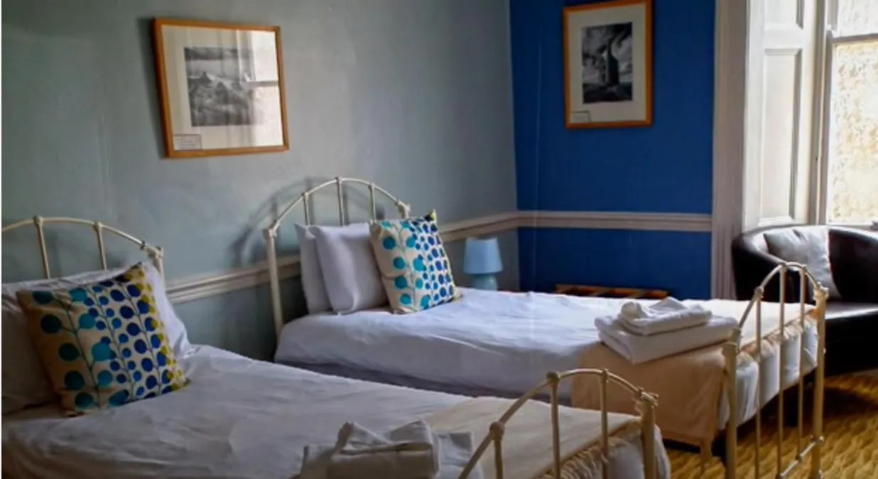 Bedroom, Bed in The Top House Inn