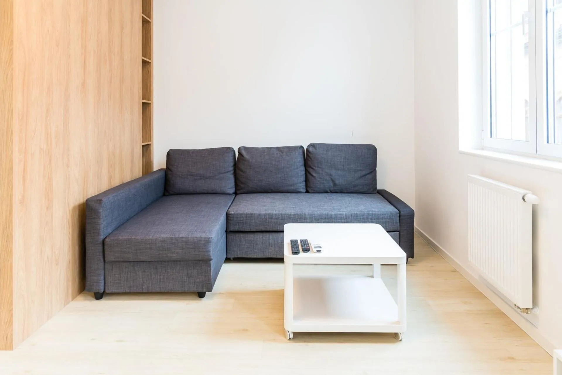 Living room in City Castle Apartments Free Parking