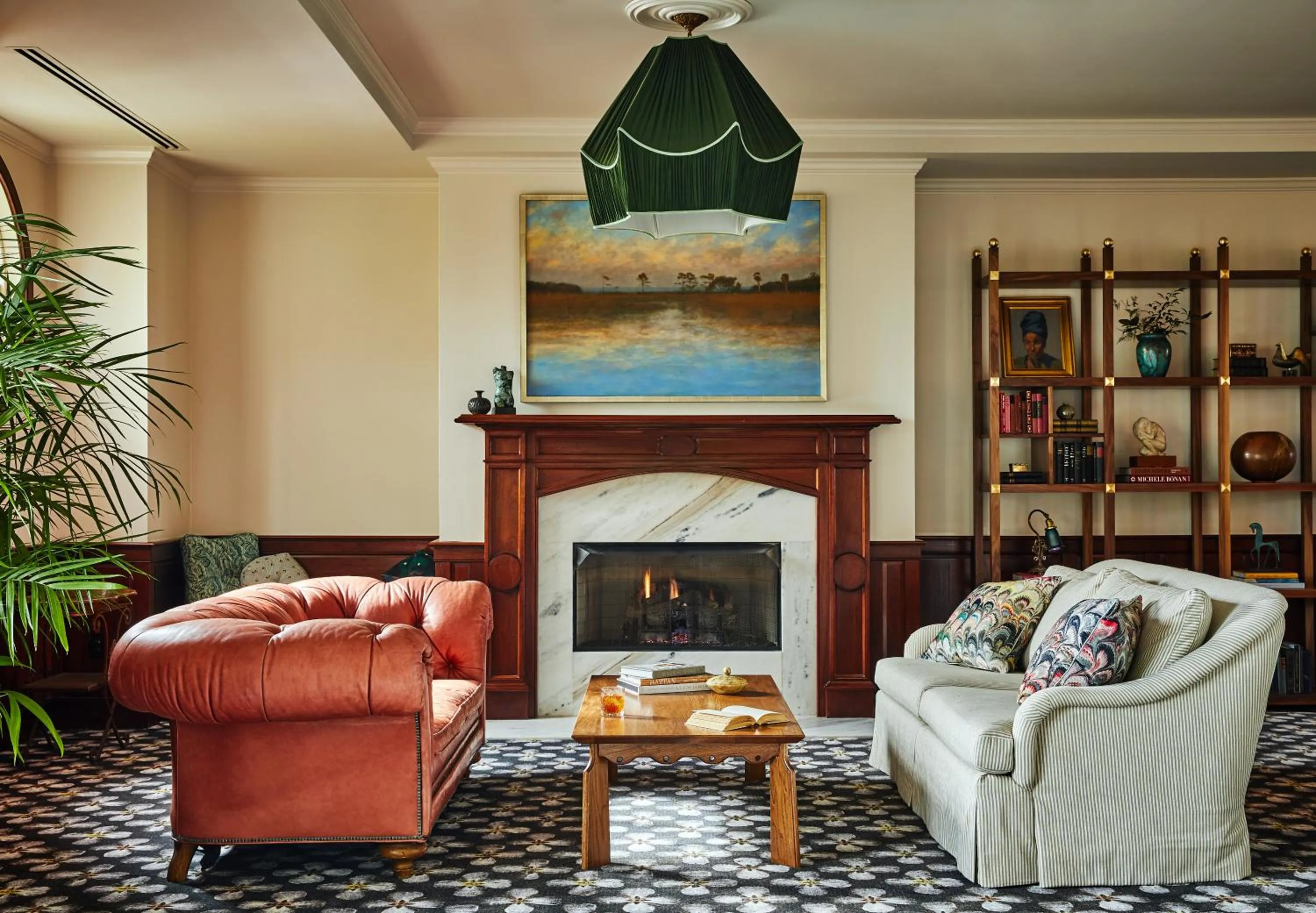 Lobby or reception in French Quarter Inn