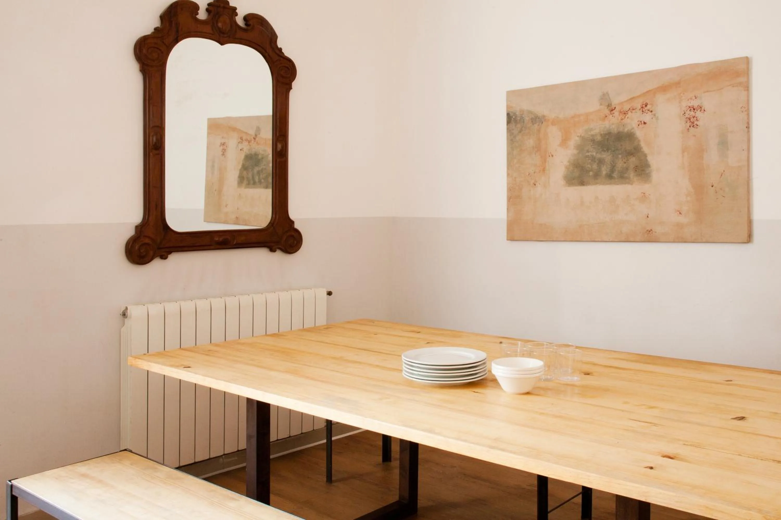 Dining area in My Address in Barcelona