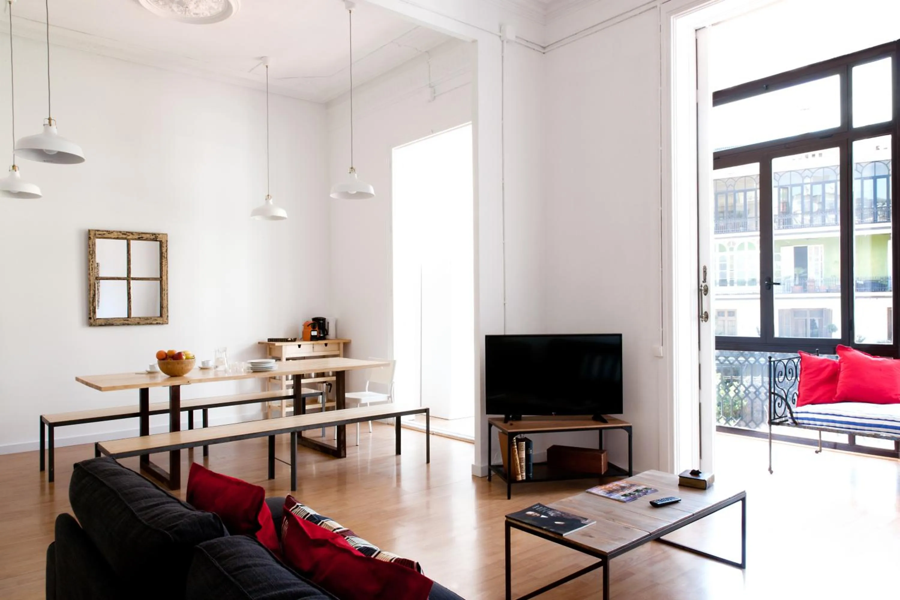 Living room in My Address in Barcelona