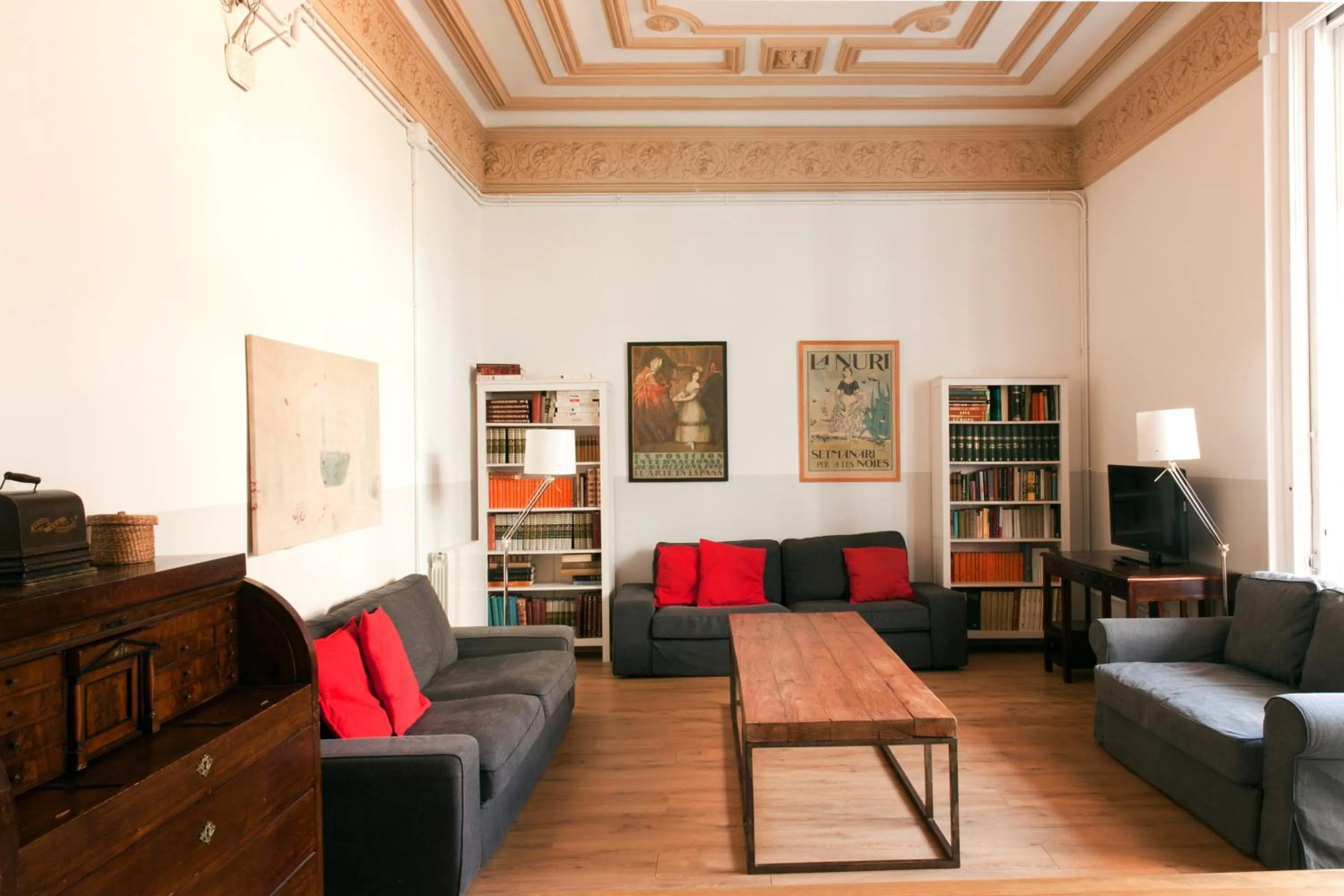 Living room in My Address in Barcelona