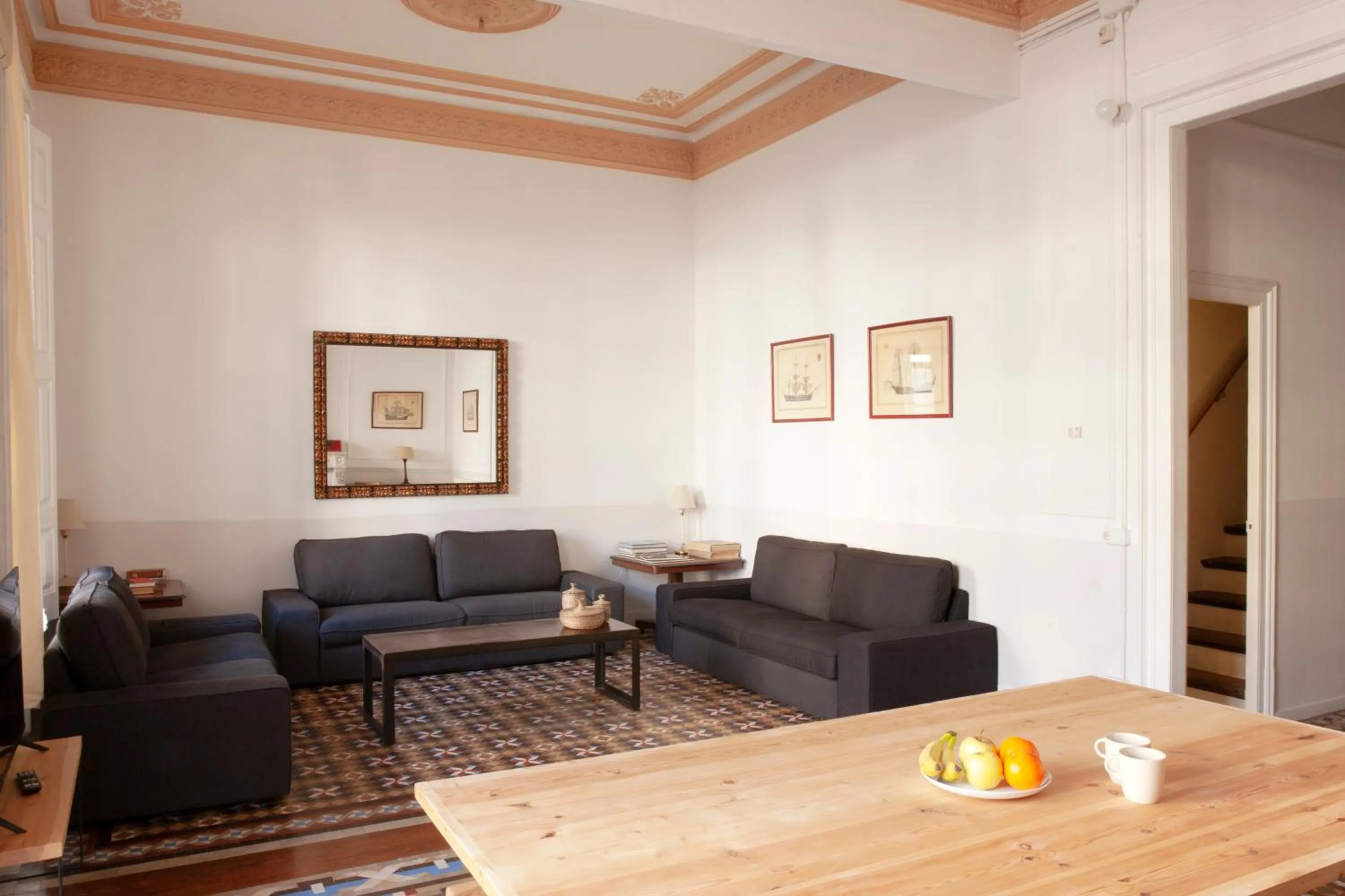Living room in My Address in Barcelona