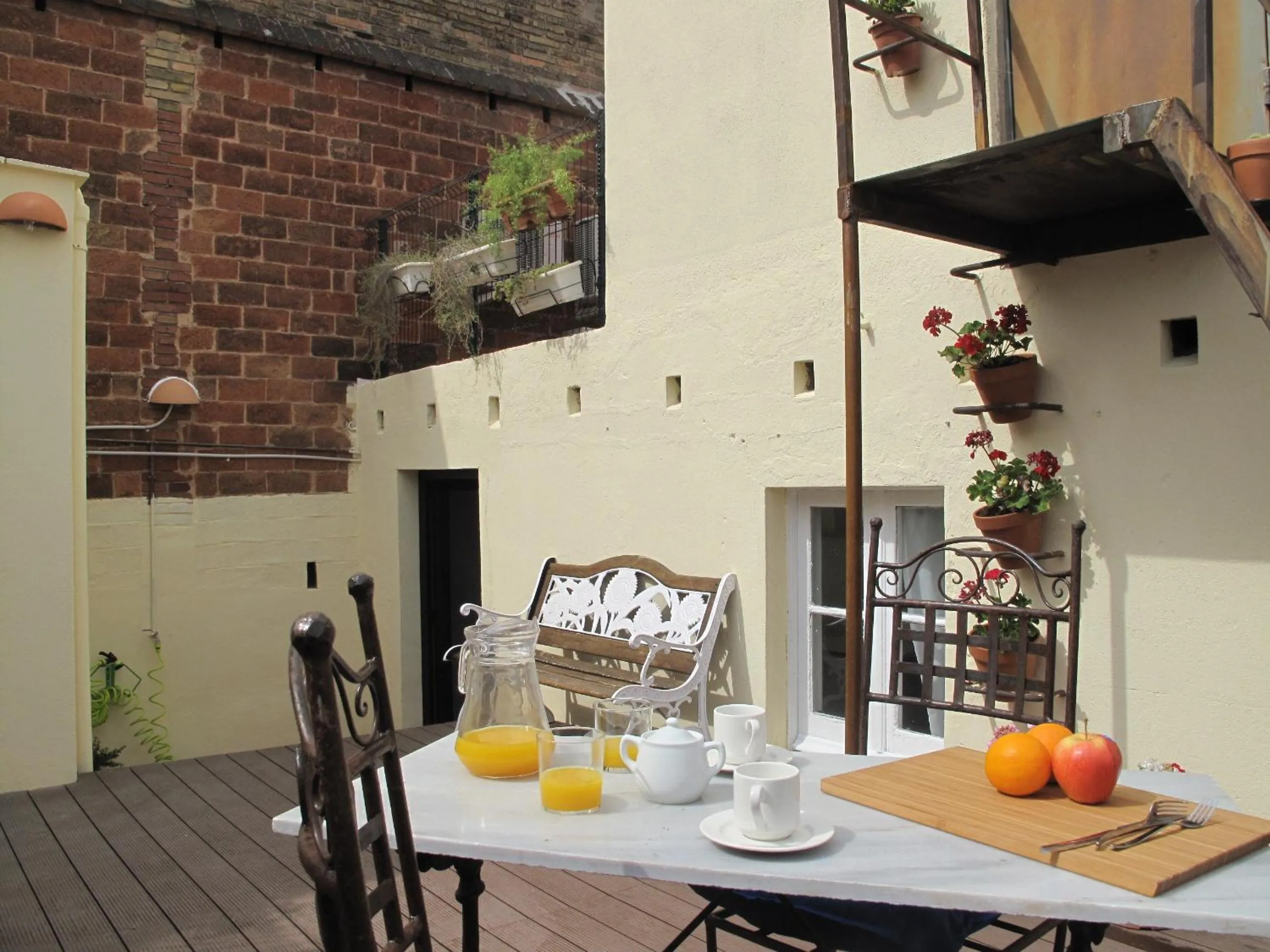 Balcony/Terrace in My Address in Barcelona