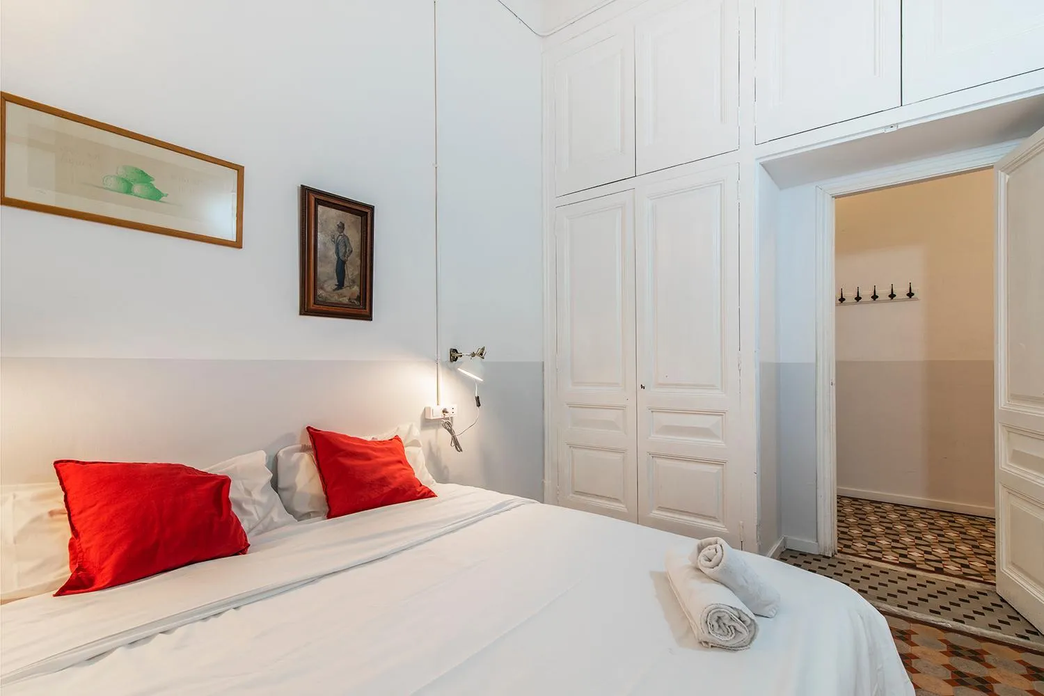 Bedroom, Bed in My Address in Barcelona