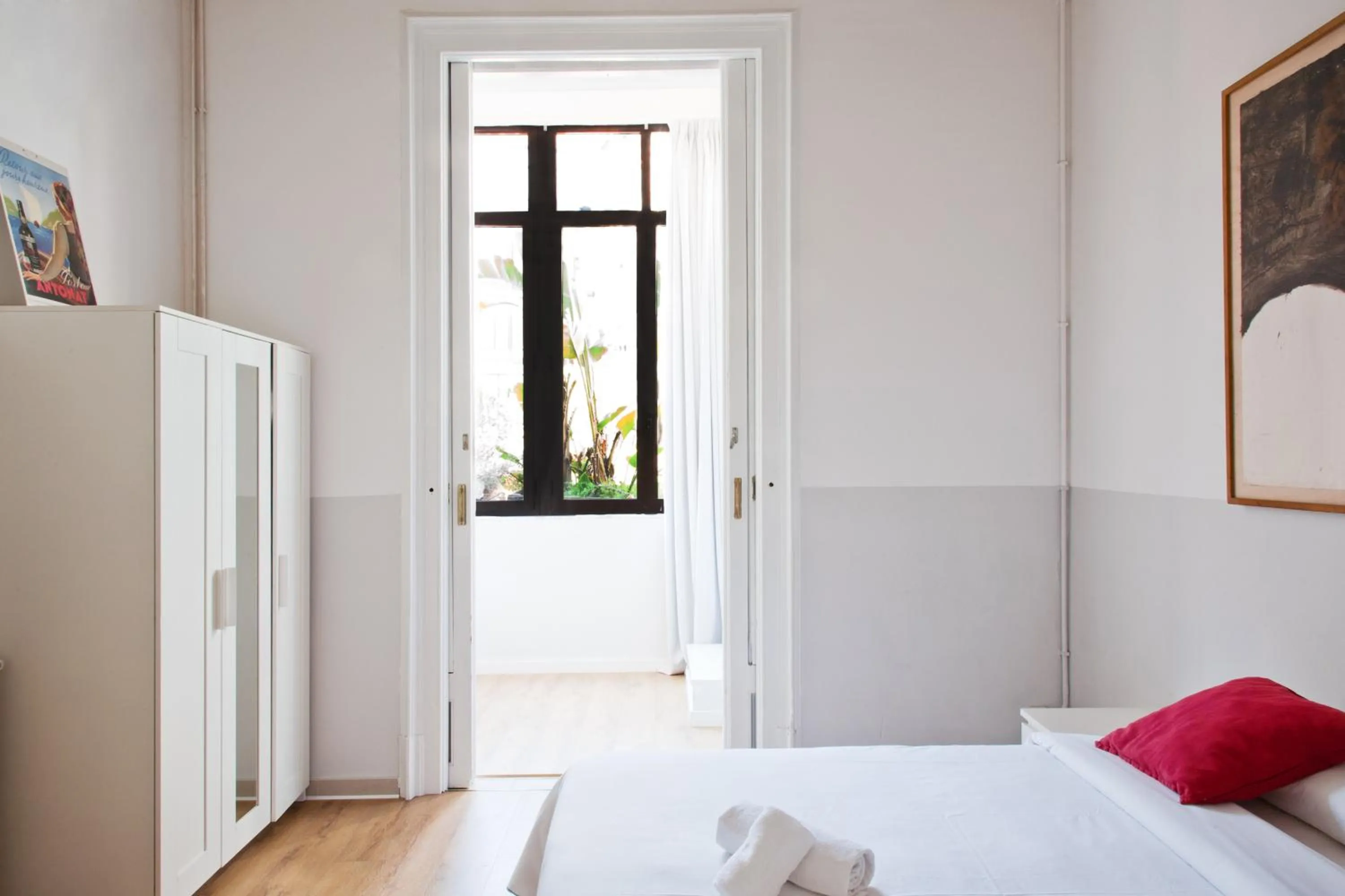 Bedroom, Bed in My Address in Barcelona