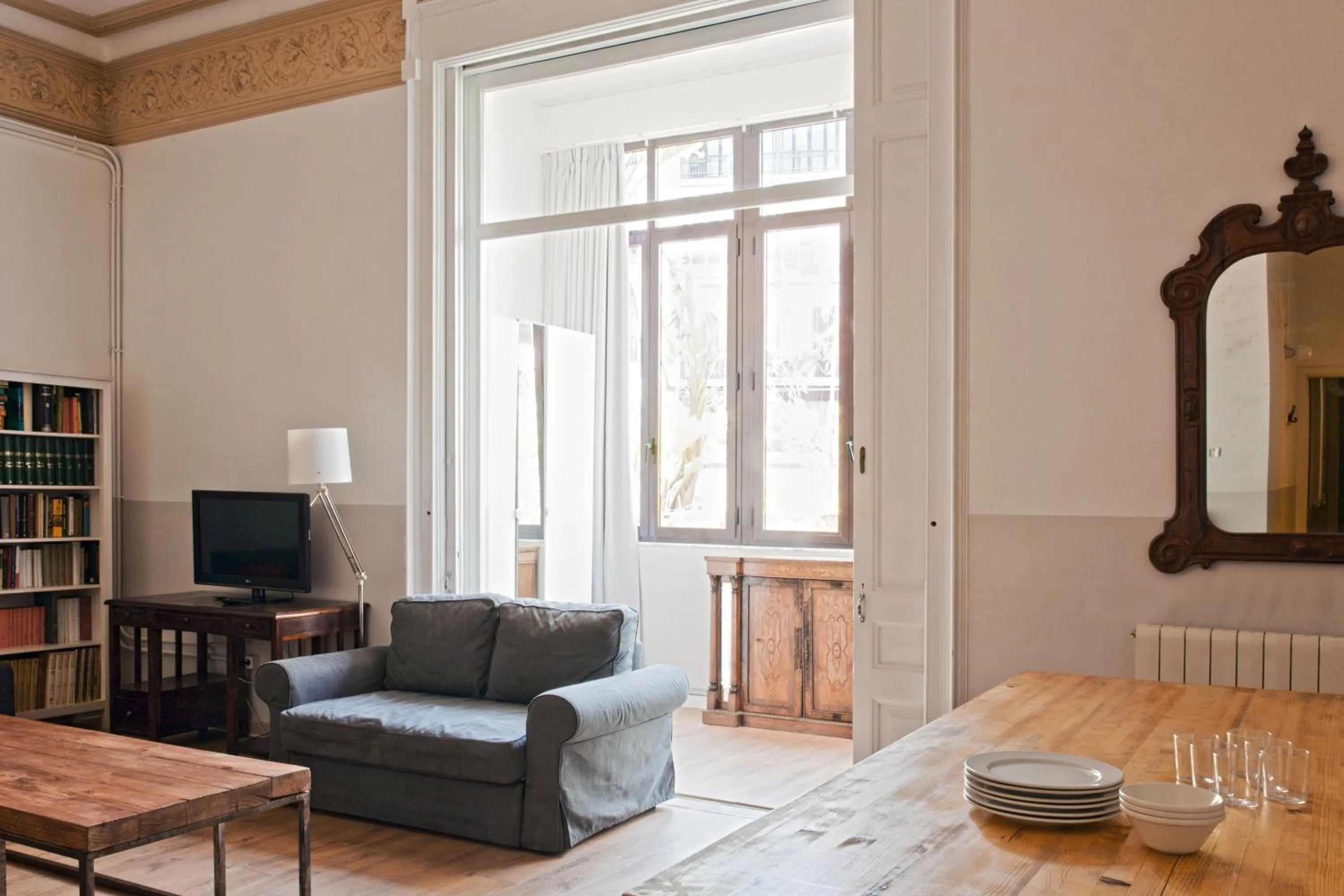 Living room in My Address in Barcelona