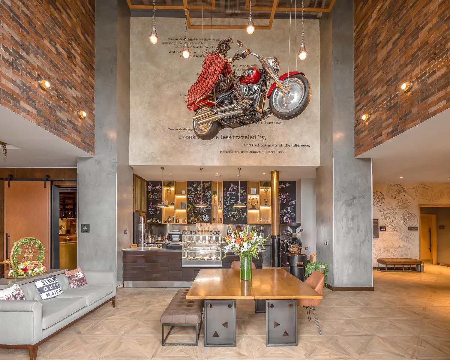 Lobby or reception in The Social House Nairobi, a Preferred Lifestyle Hotel