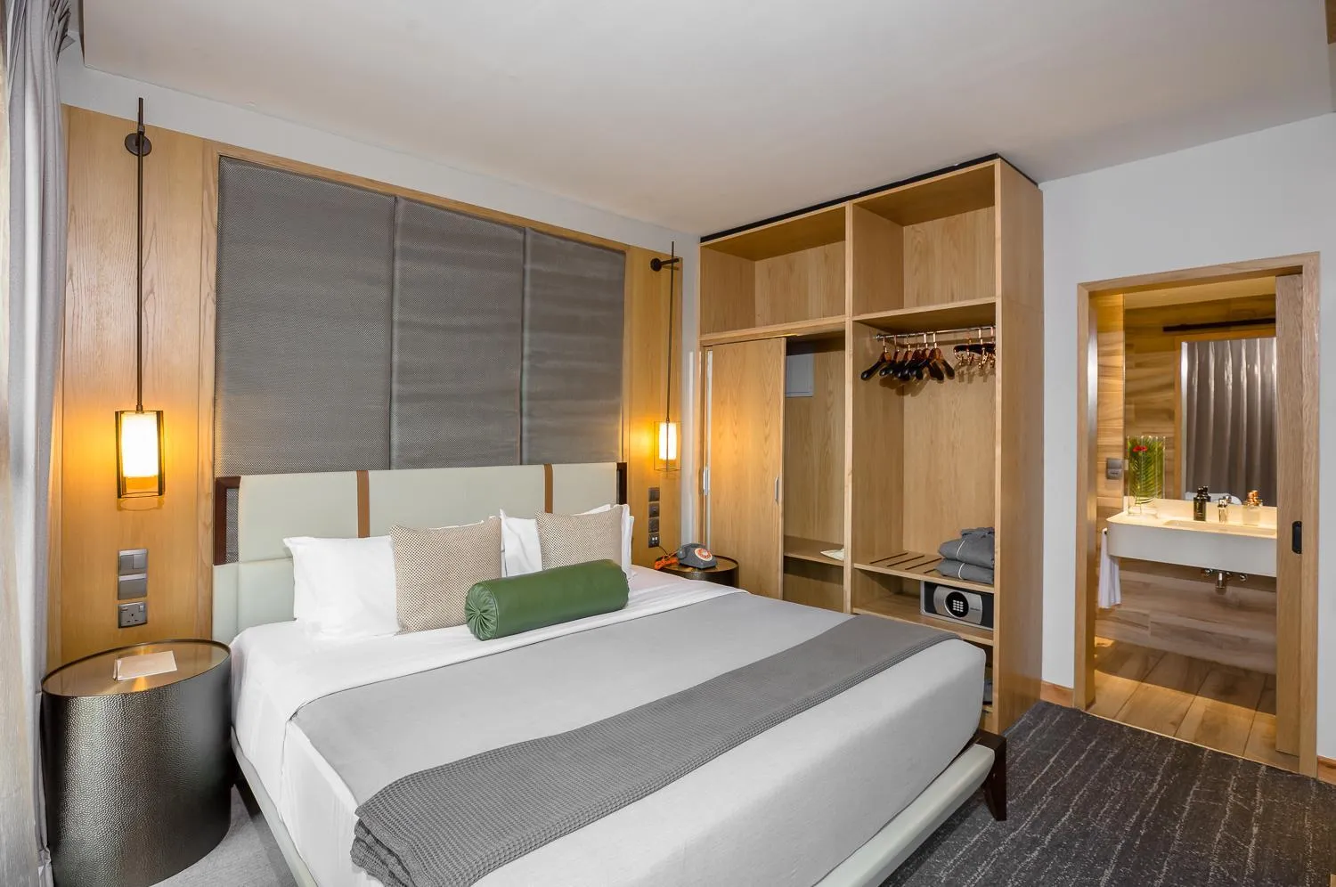 Bed in The Social House Nairobi, a Preferred Lifestyle Hotel