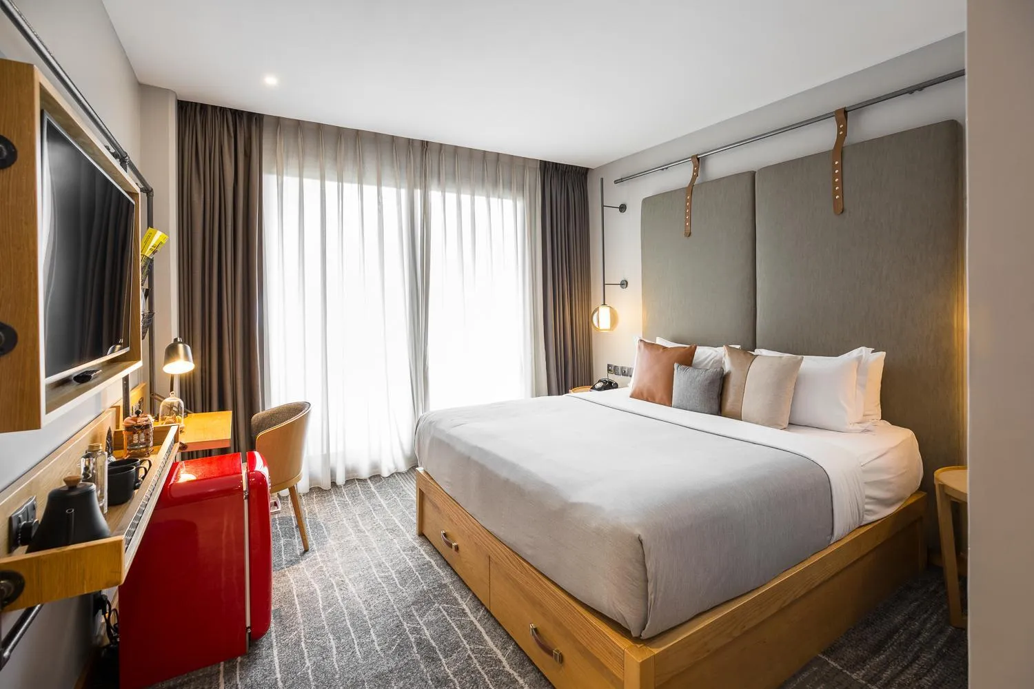 Bedroom, Bed in The Social House Nairobi, a Preferred Lifestyle Hotel