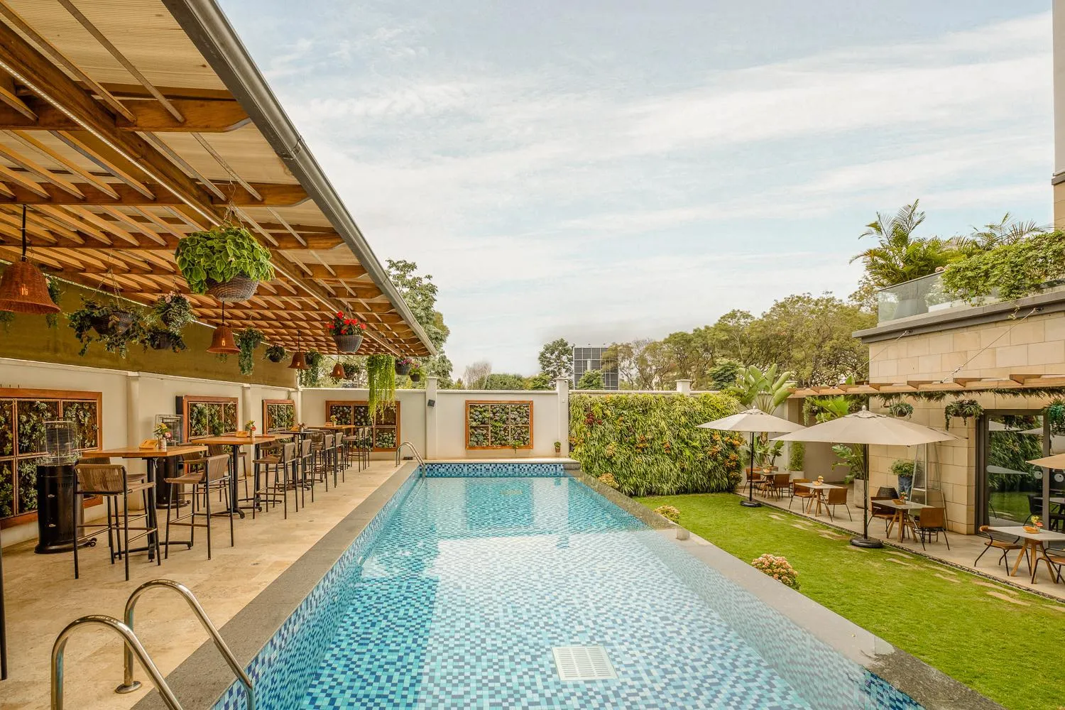 Pool view in The Social House Nairobi, a Preferred Lifestyle Hotel