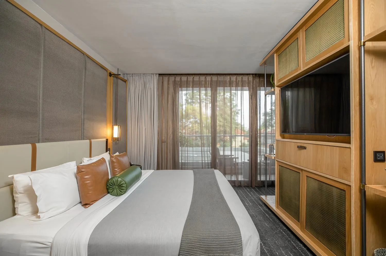 Bed in The Social House Nairobi, a Preferred Lifestyle Hotel