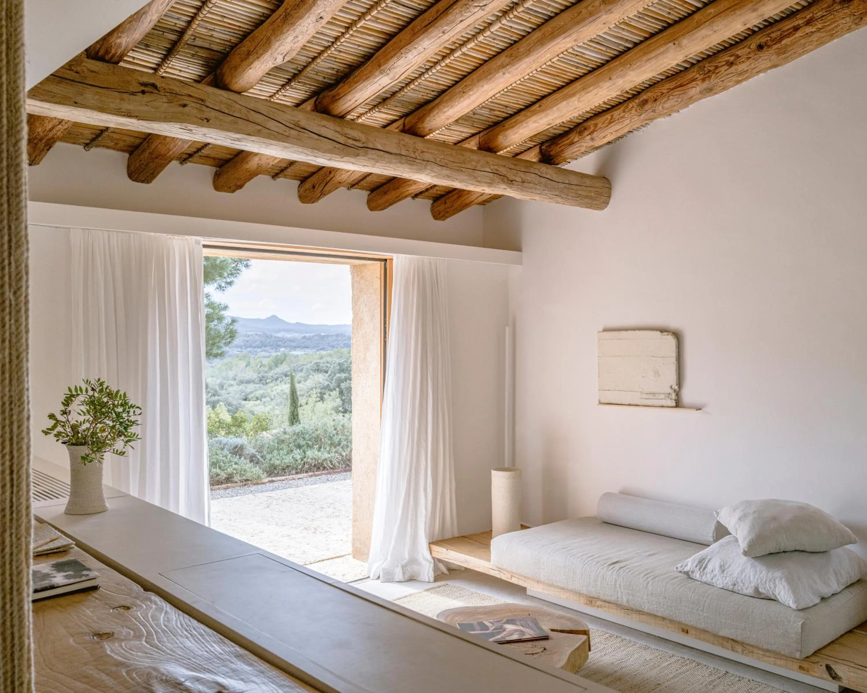 Balcony/Terrace, Bed in Es Raco d'Arta, Mallorca, a Member of Design Hotels