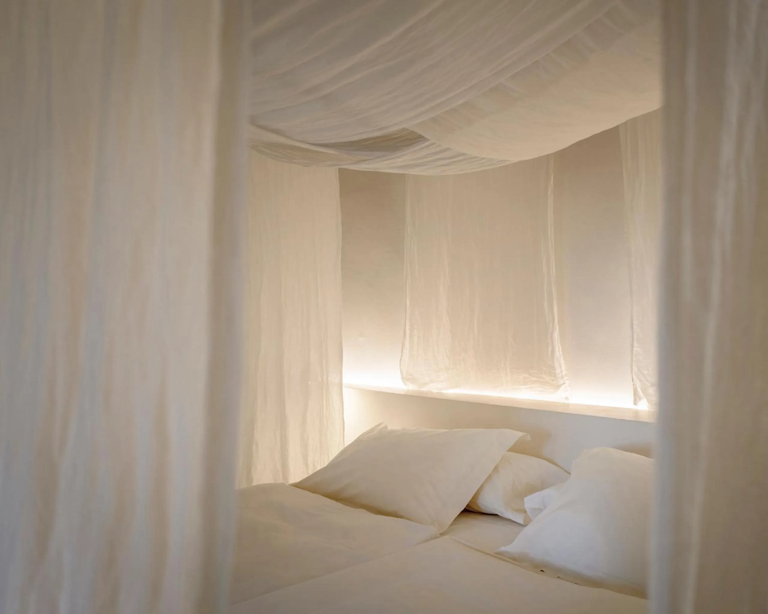 Bedroom, Bed in Es Raco d'Arta, Mallorca, a Member of Design Hotels