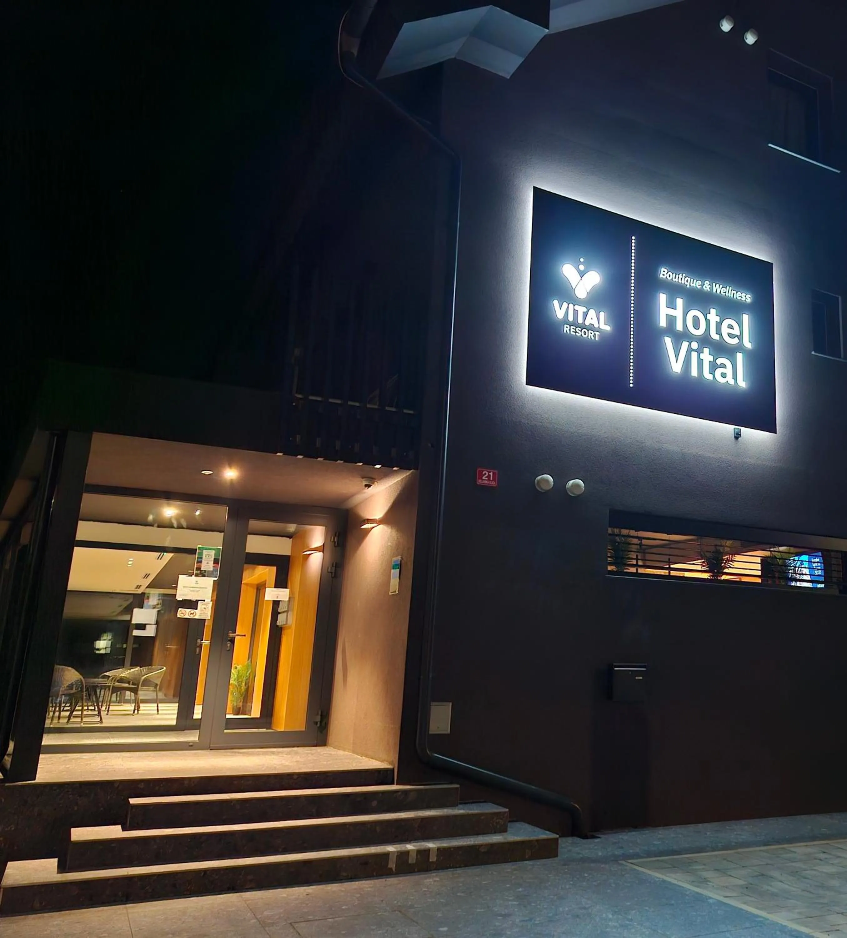 Property building in Boutique & Wellness Hotel Vital