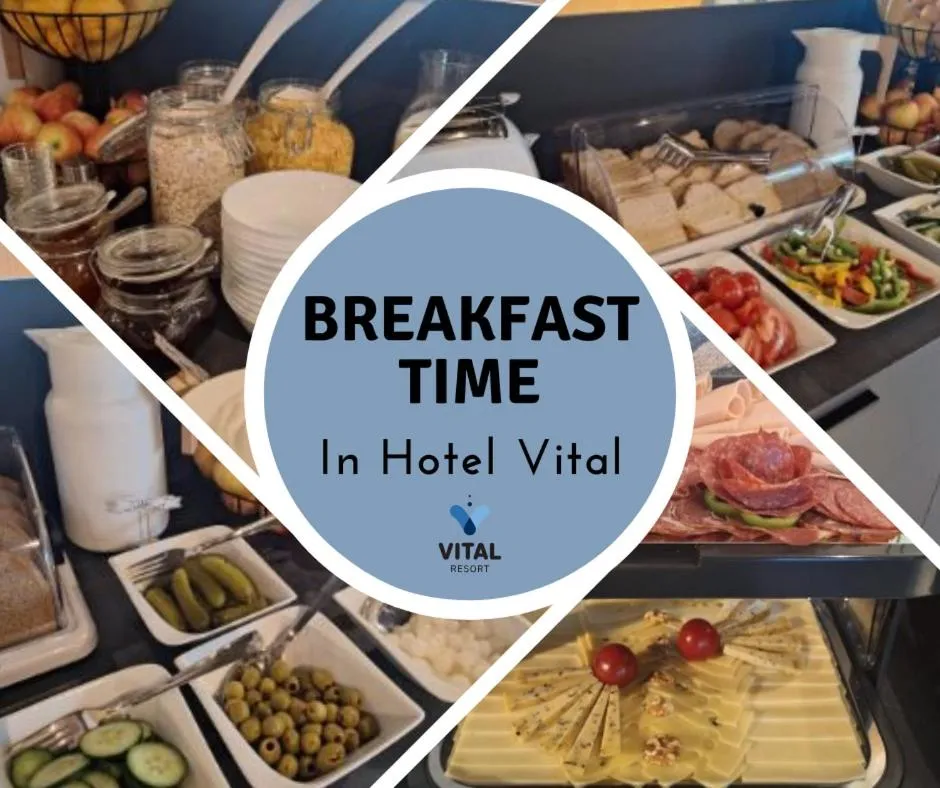 Buffet breakfast in Boutique & Wellness Hotel Vital