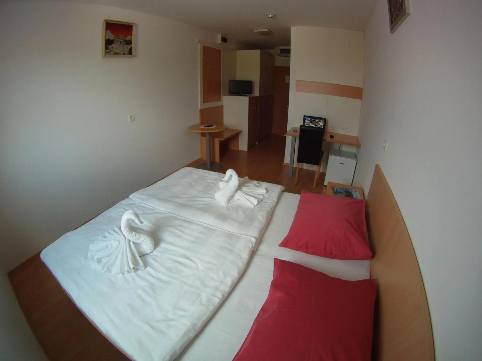 Bed in Hotel Galaksija Trebnje