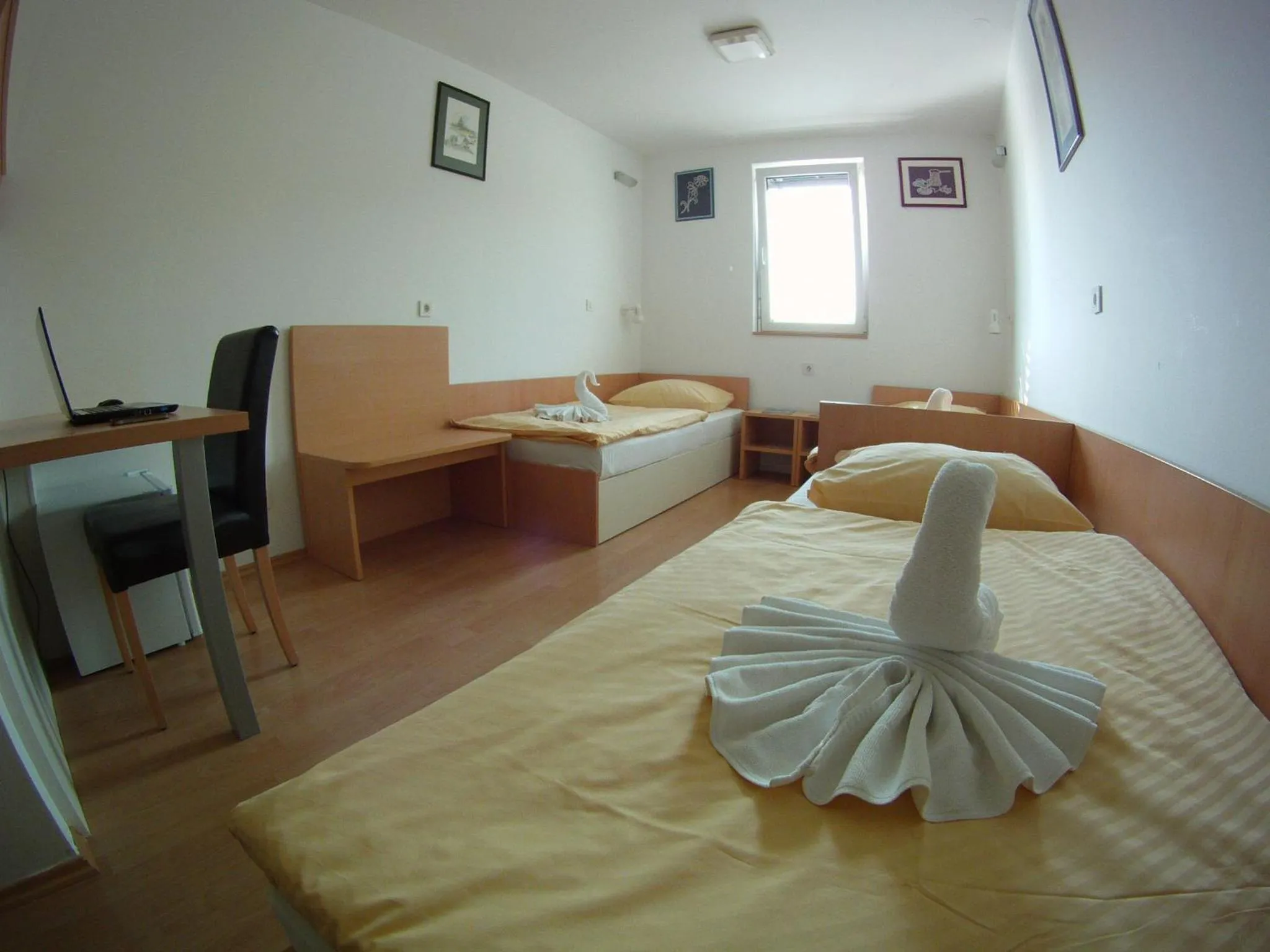 Bed in Hotel Galaksija Trebnje