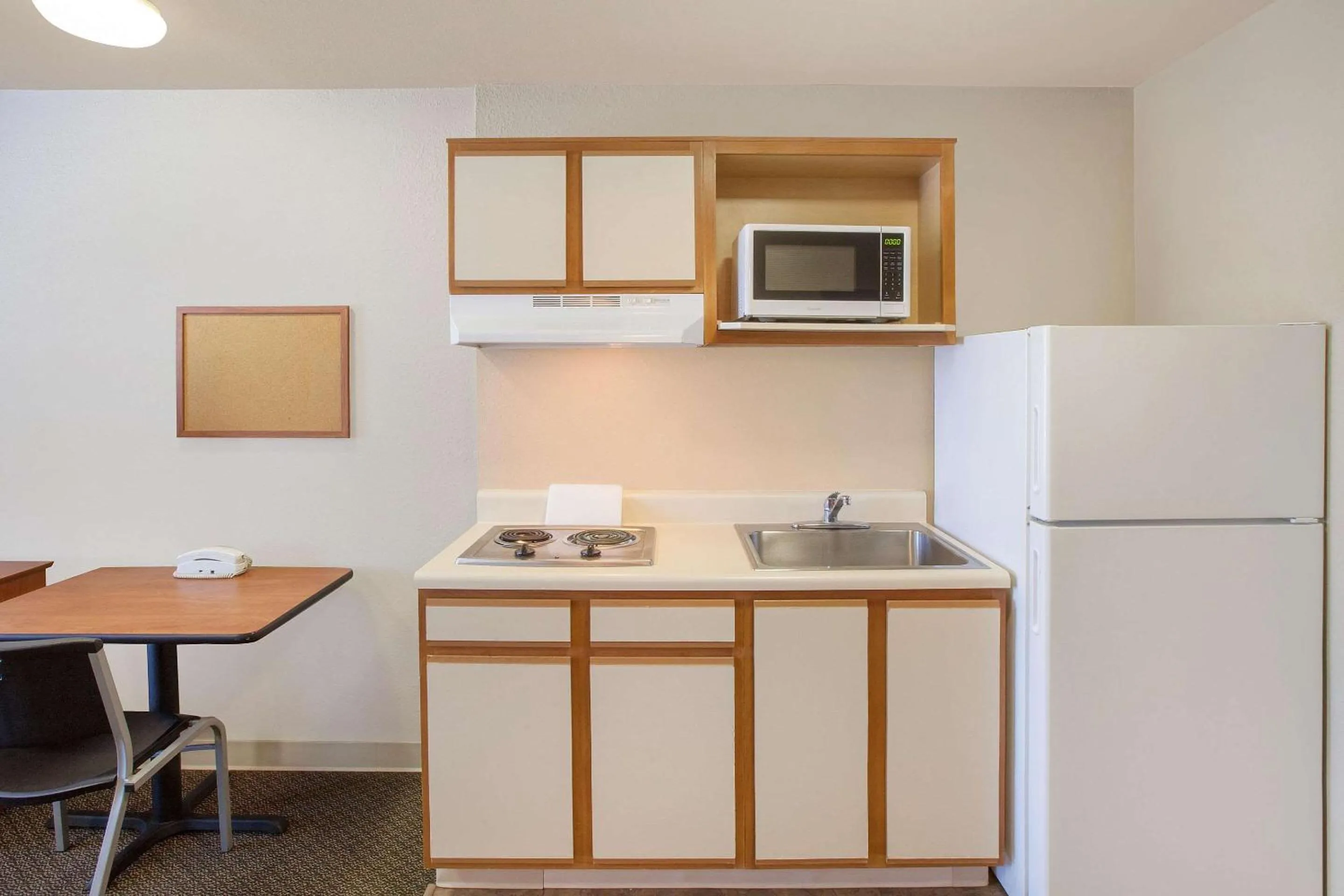 Photo of the whole room in WoodSpring Suites Jacksonville Beach Blvd