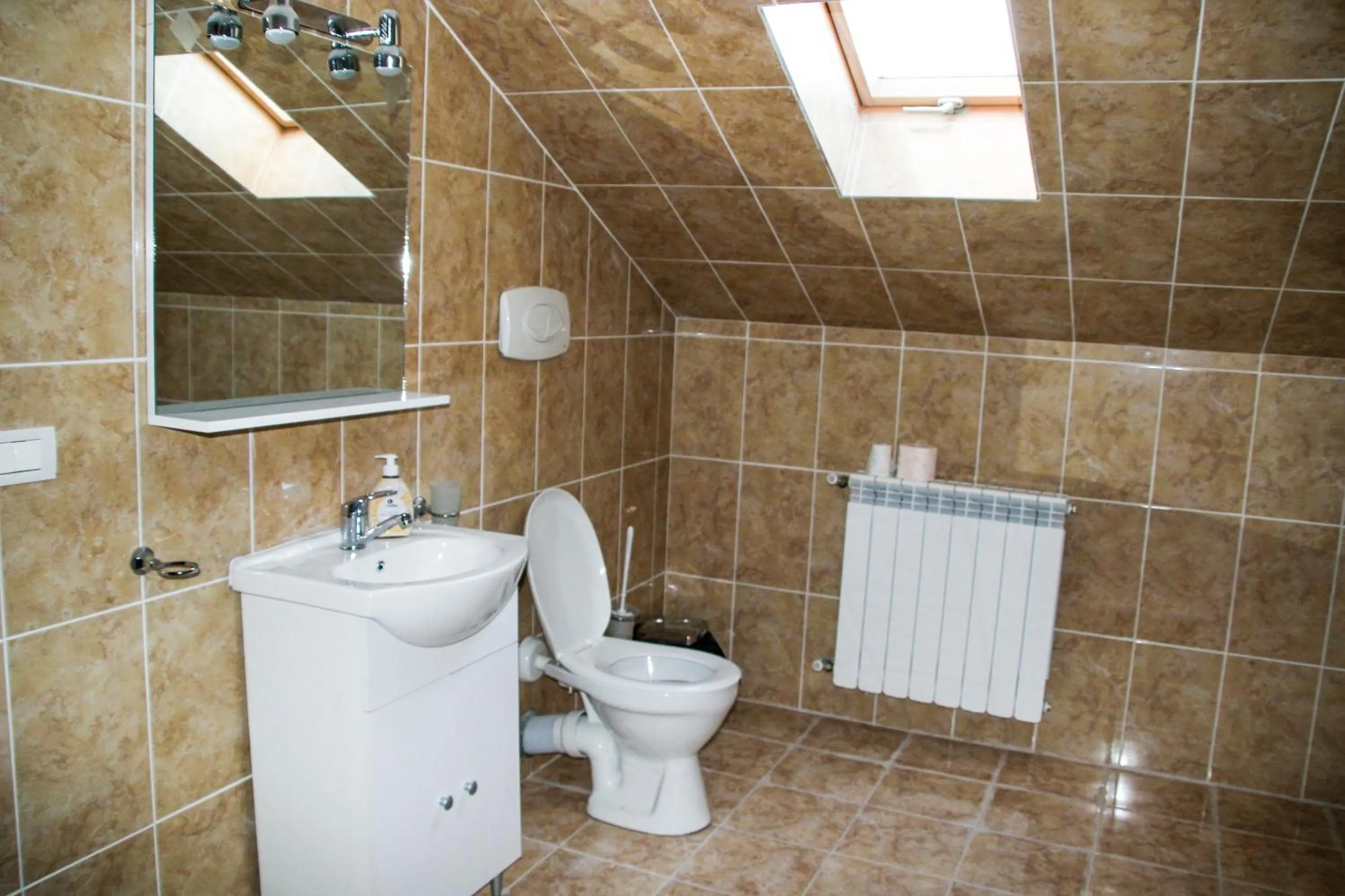 Bathroom in Hotel Corina