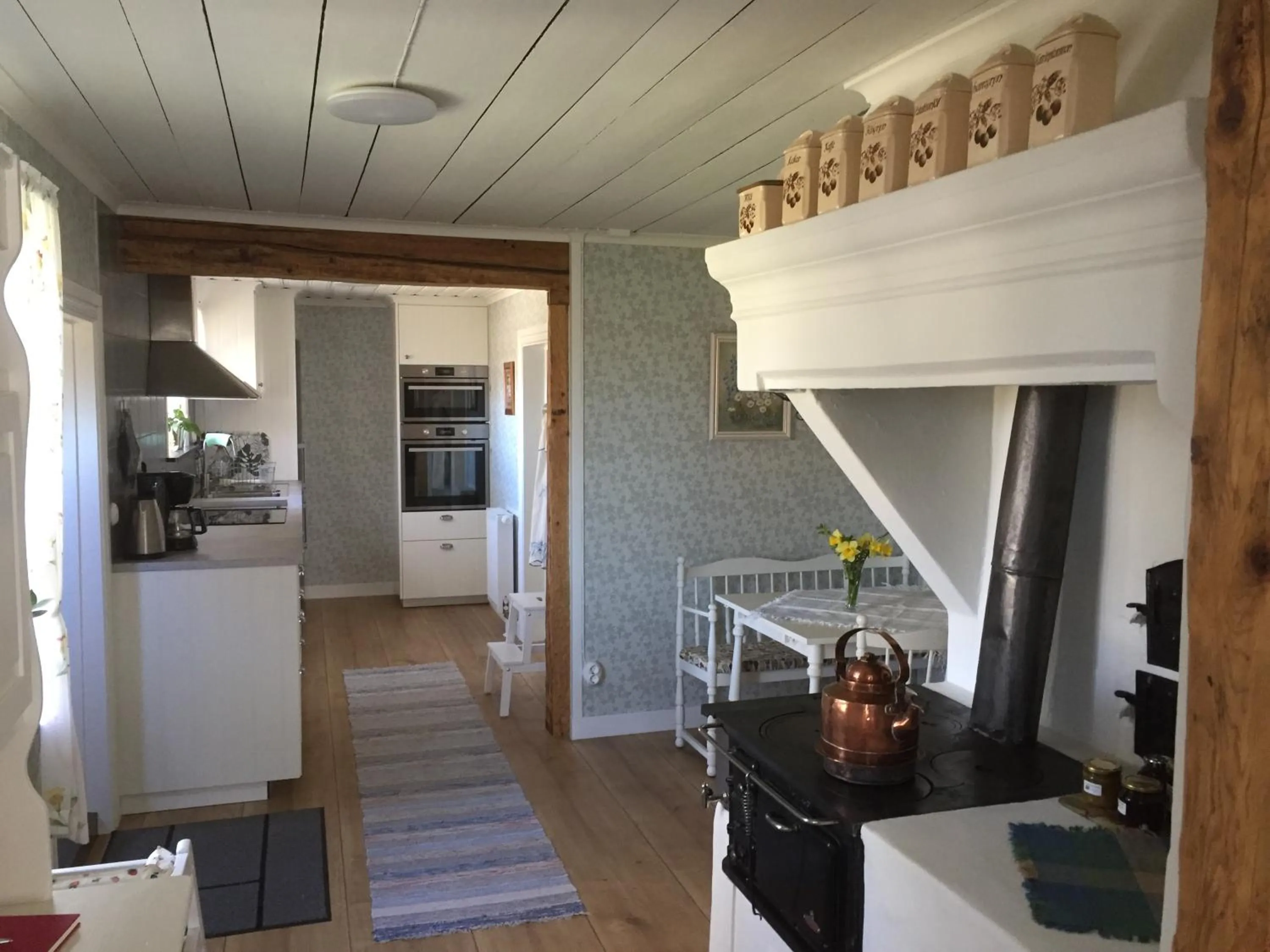 Kitchen or kitchenette in Stenbrottets lillstuga