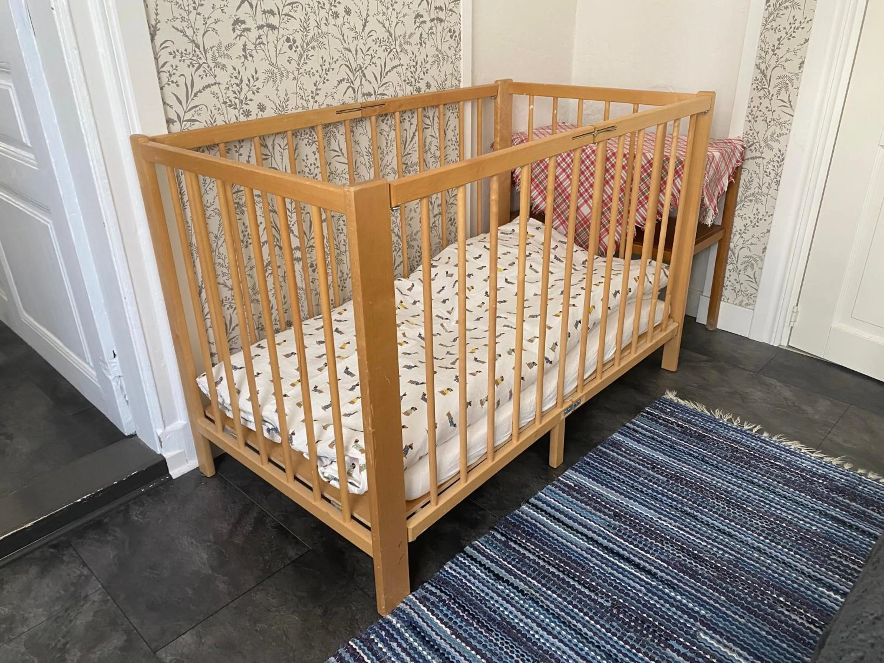 Bedroom, Bed in Stenbrottets lillstuga