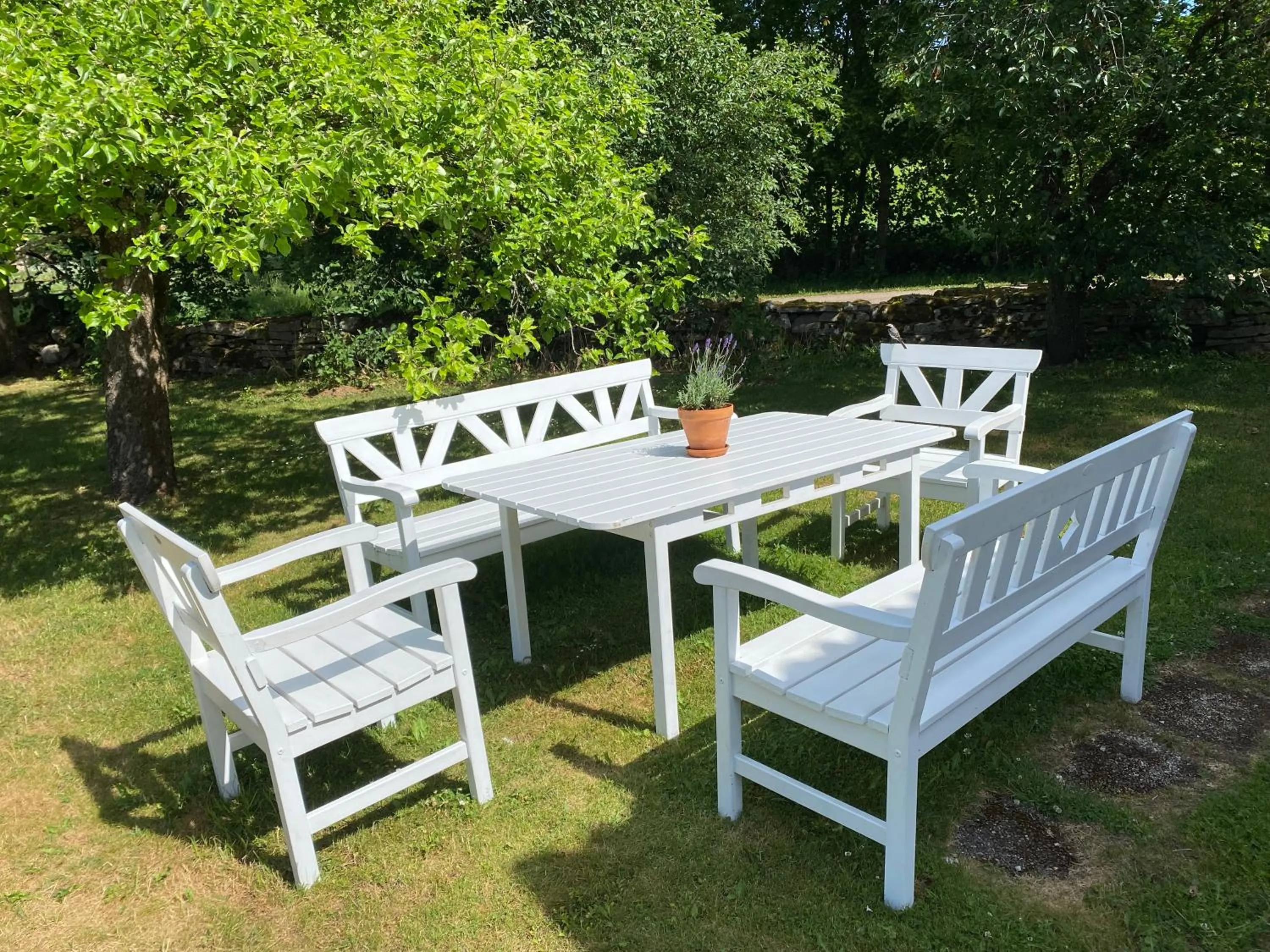 Garden in Stenbrottets lillstuga