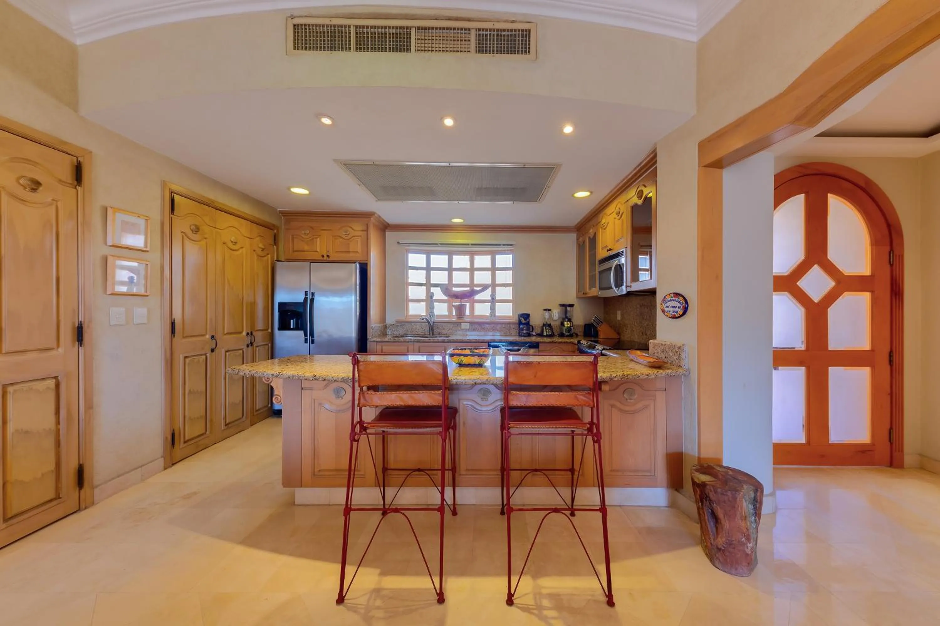 Kitchen or kitchenette in Cabo La Estancia