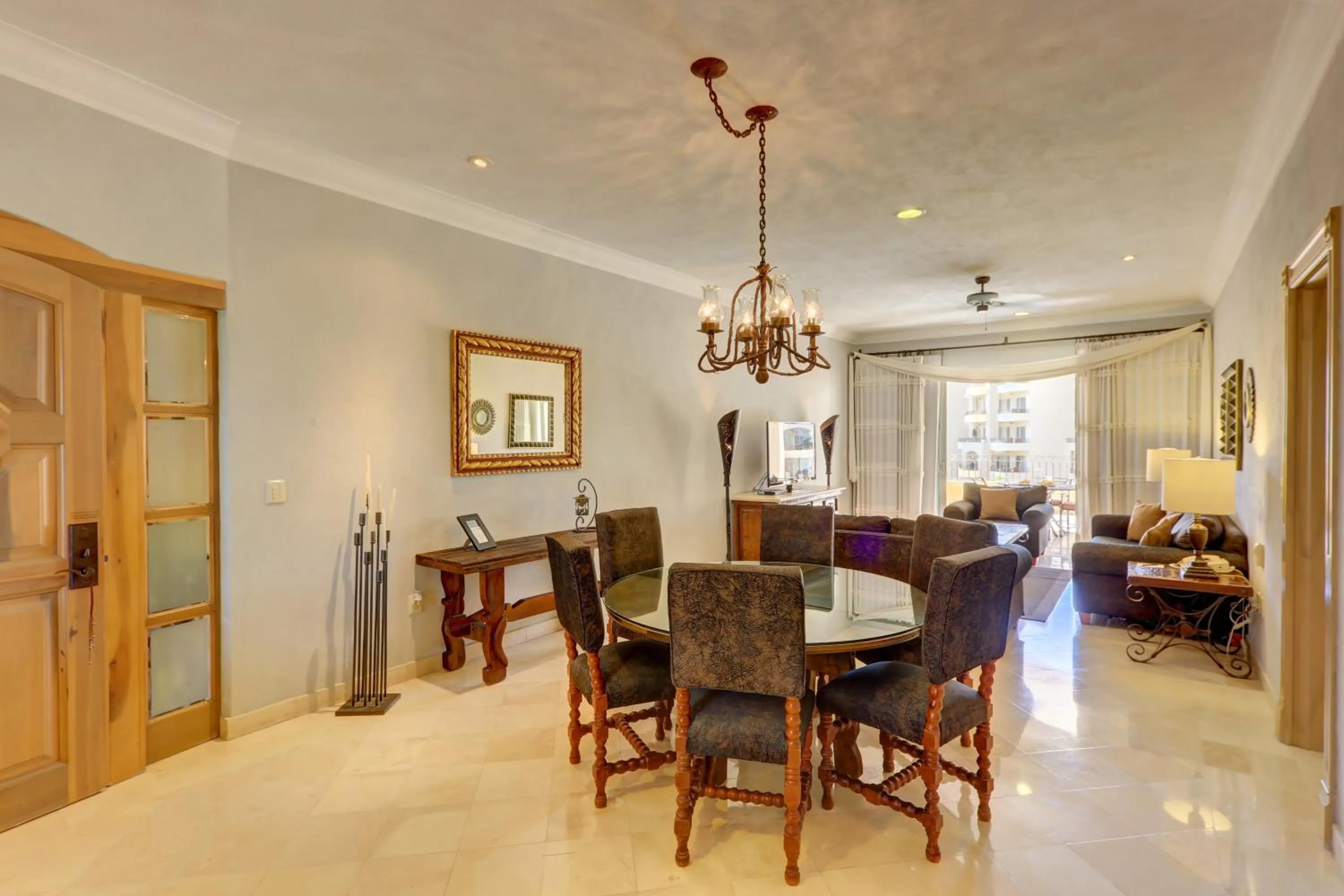 Living room in Cabo La Estancia