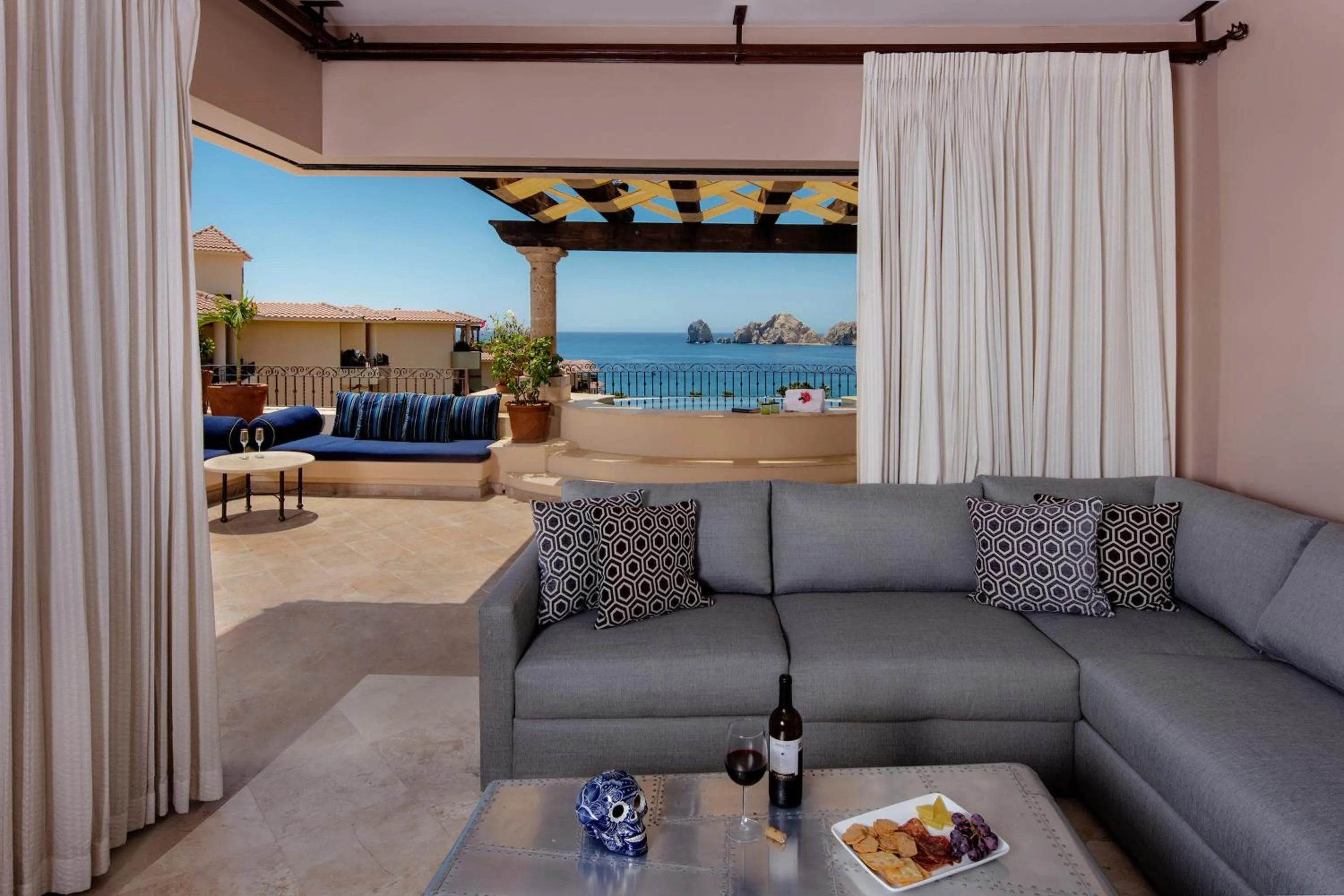 Living room in Cabo La Estancia