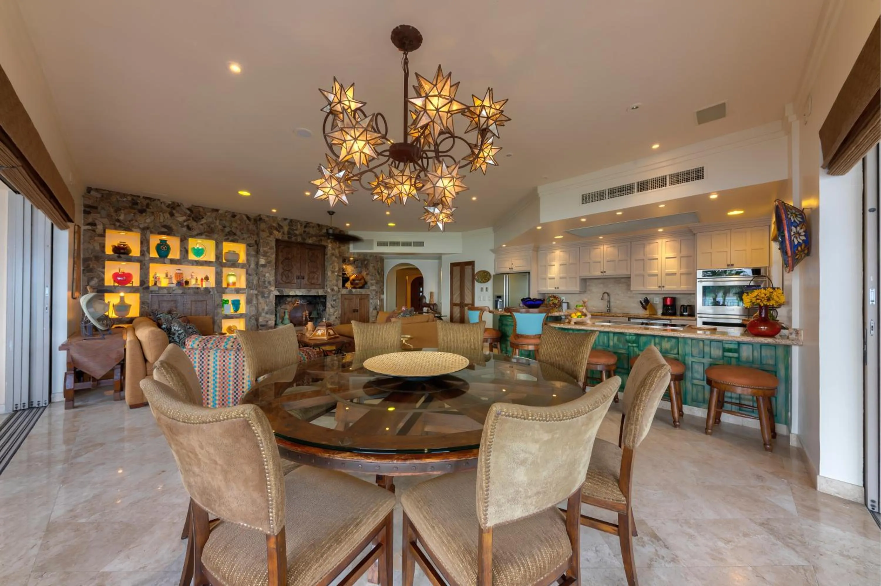 Living room in Cabo La Estancia