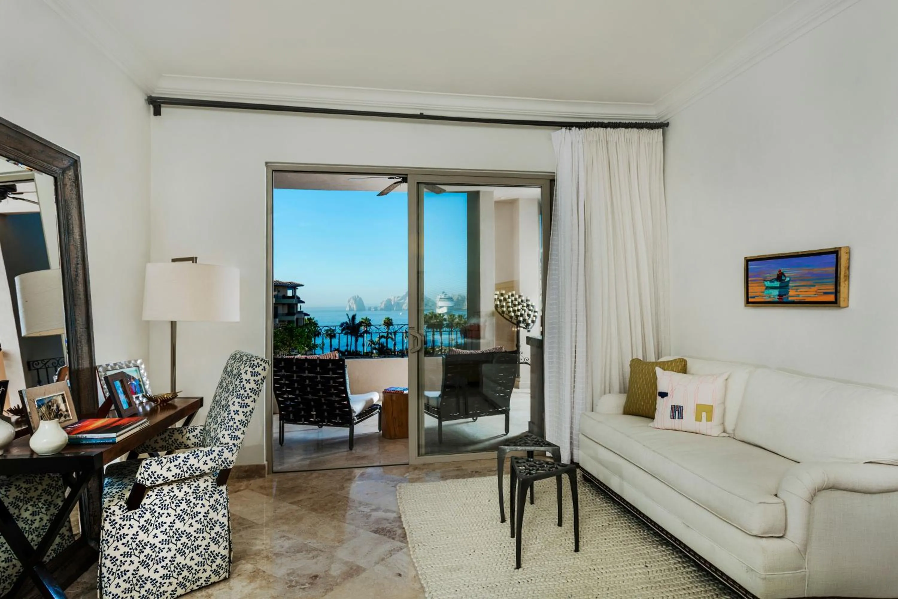 Living room in Cabo La Estancia