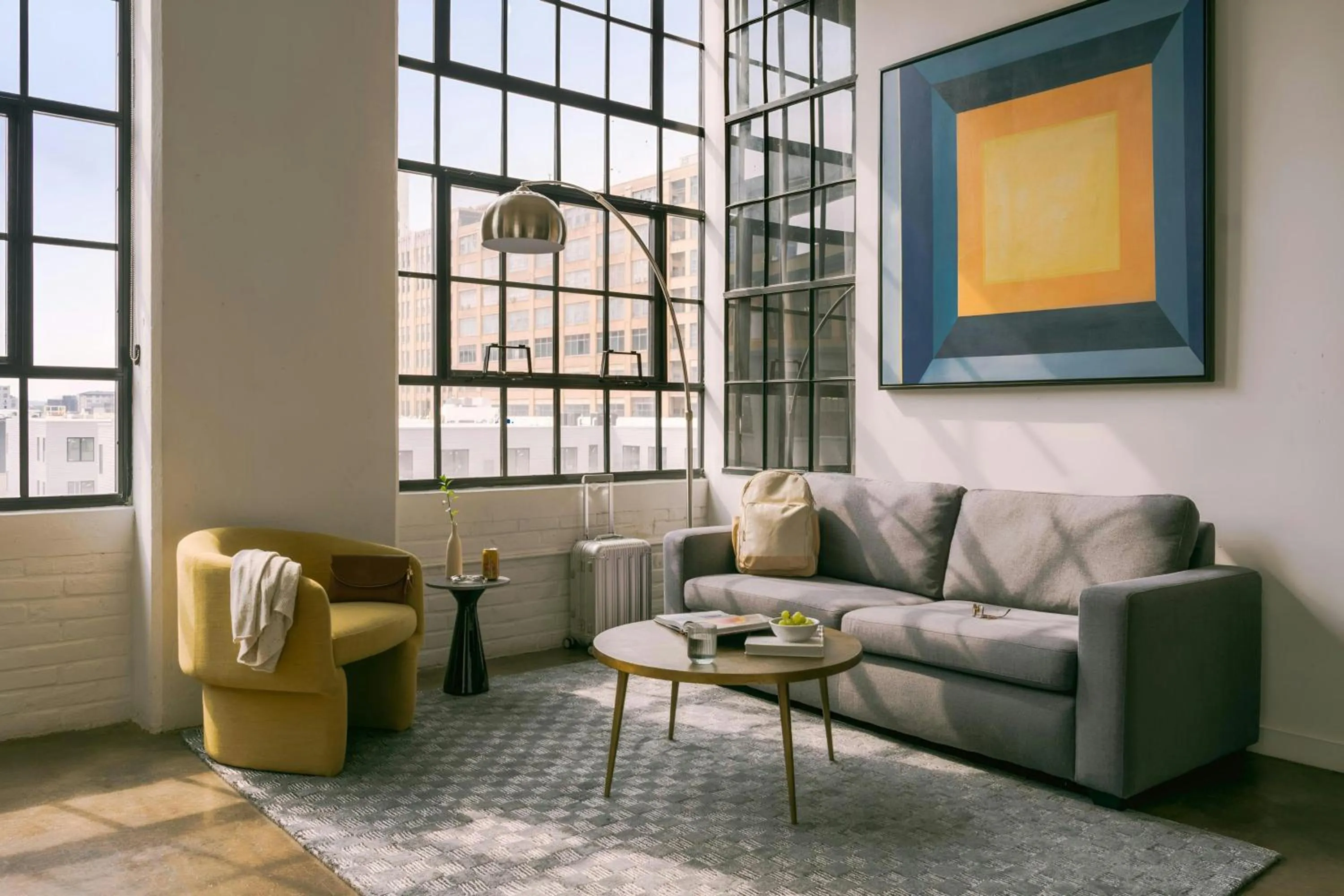 Living room in Sonder by Marriott Bonvoy The Heid Apartments Loft District