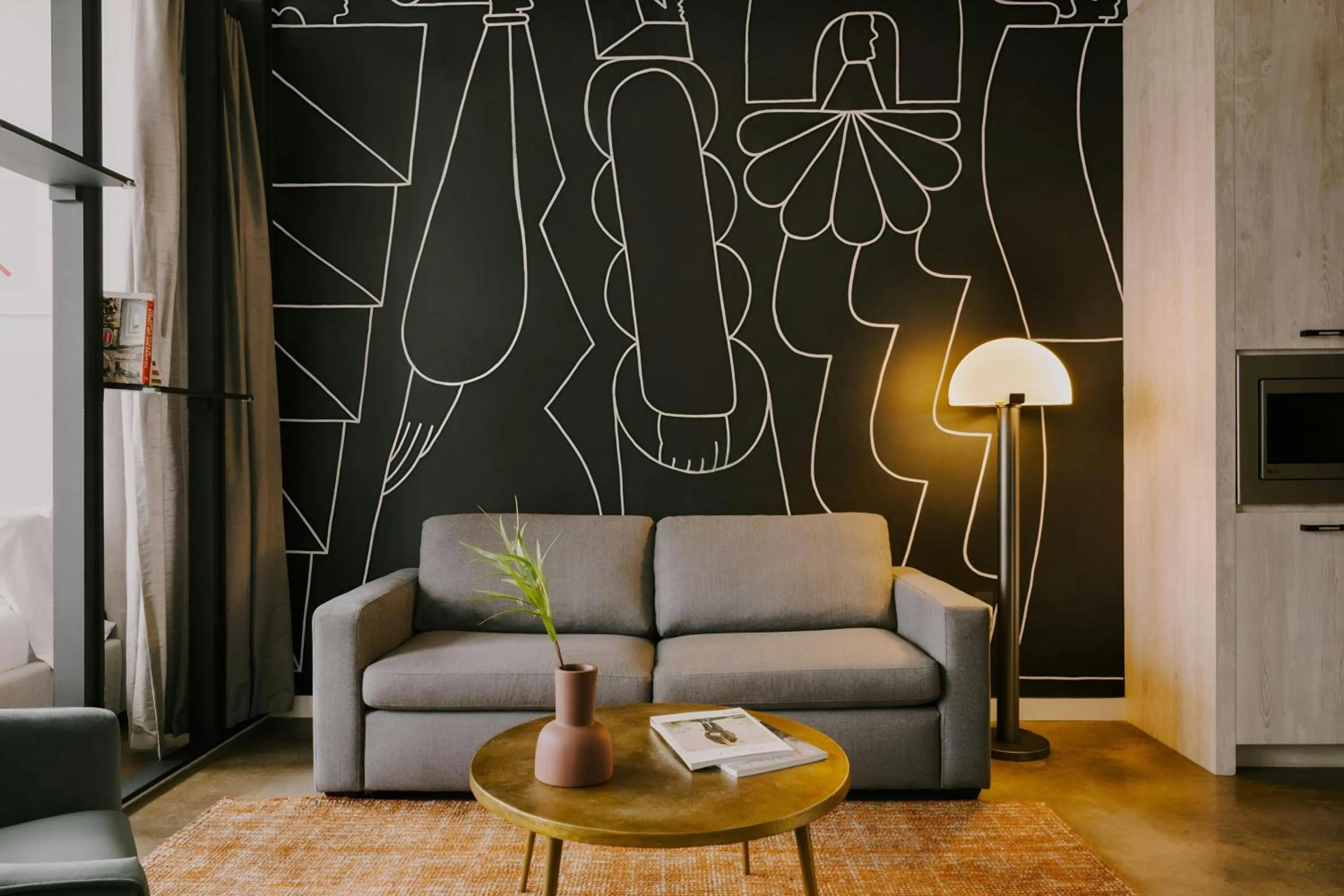 Living room in Sonder by Marriott Bonvoy The Heid Apartments Loft District