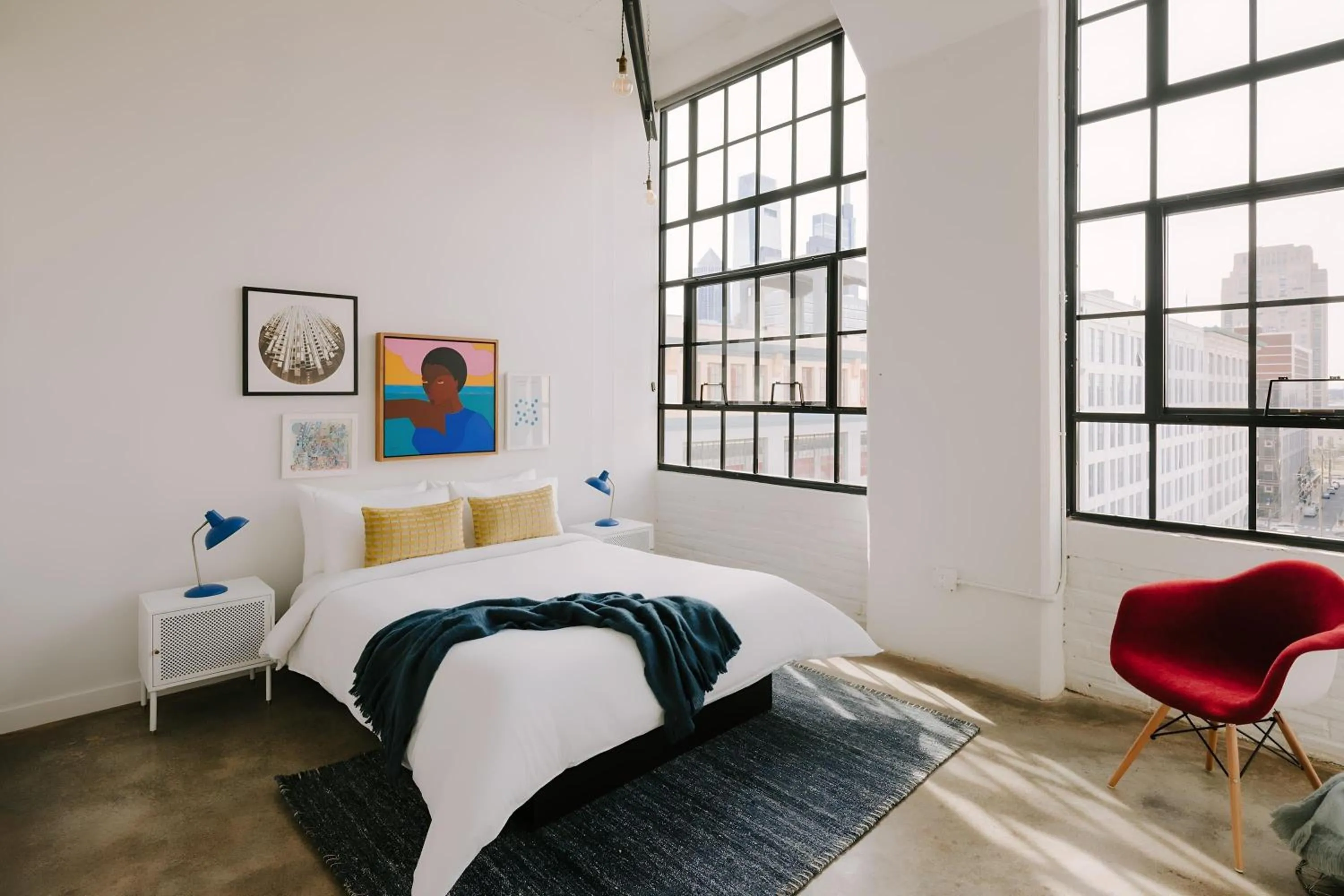 Photo of the whole room, Bed in The Heid Lofts by Reside, a Wyndham Residence