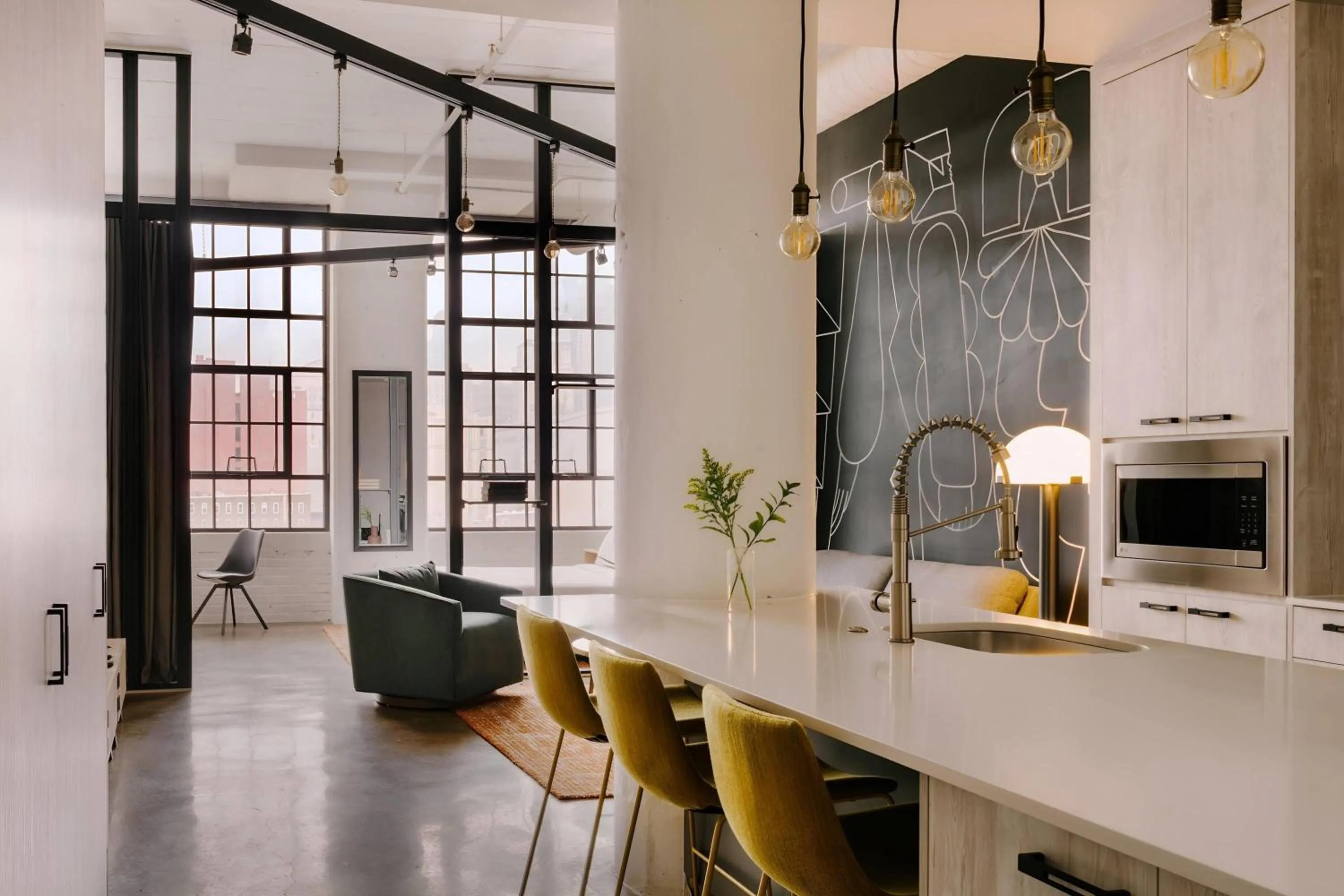 Photo of the whole room in The Heid Lofts by Reside, a Wyndham Residence