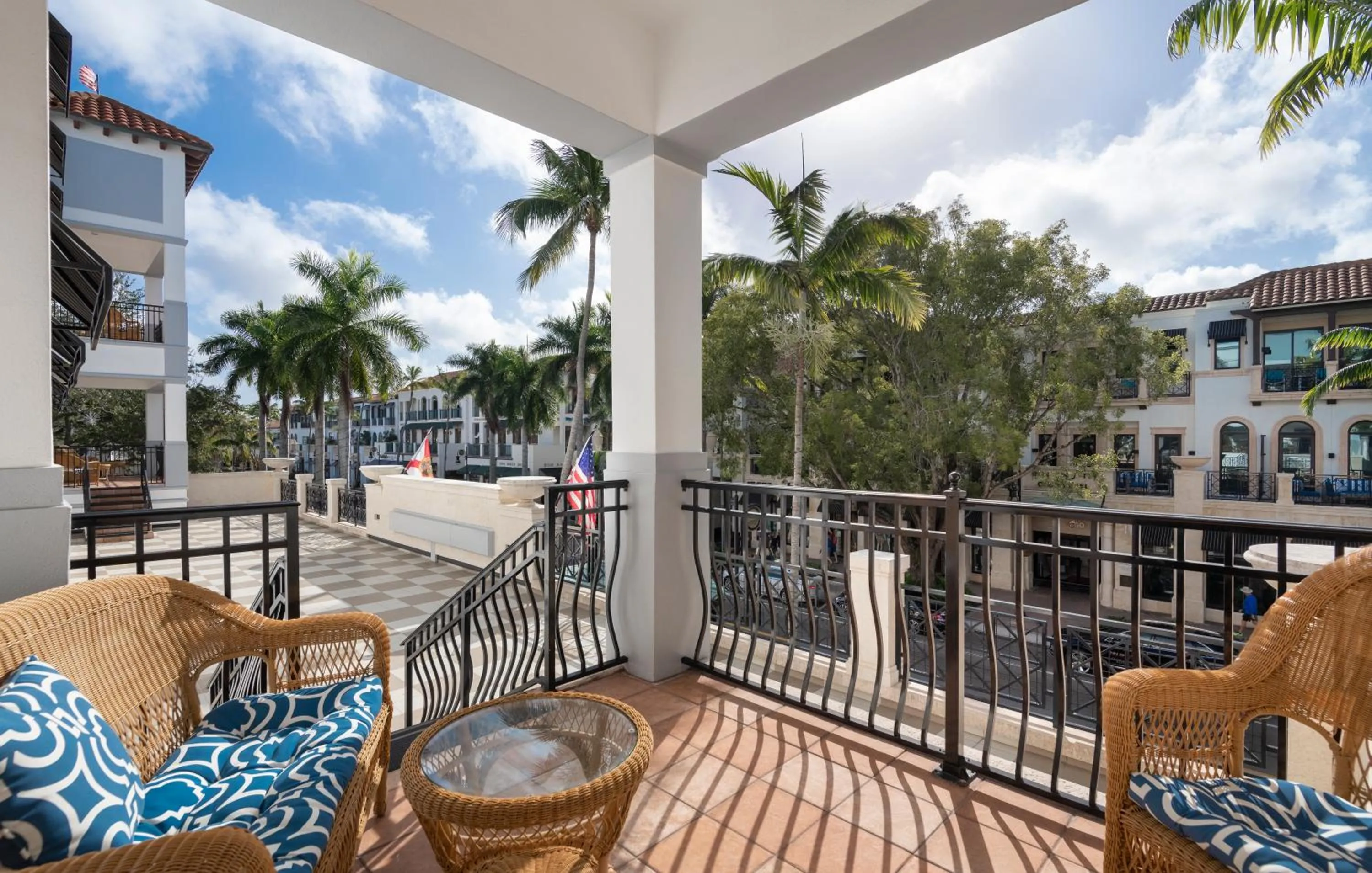 Patio in Inn On Fifth